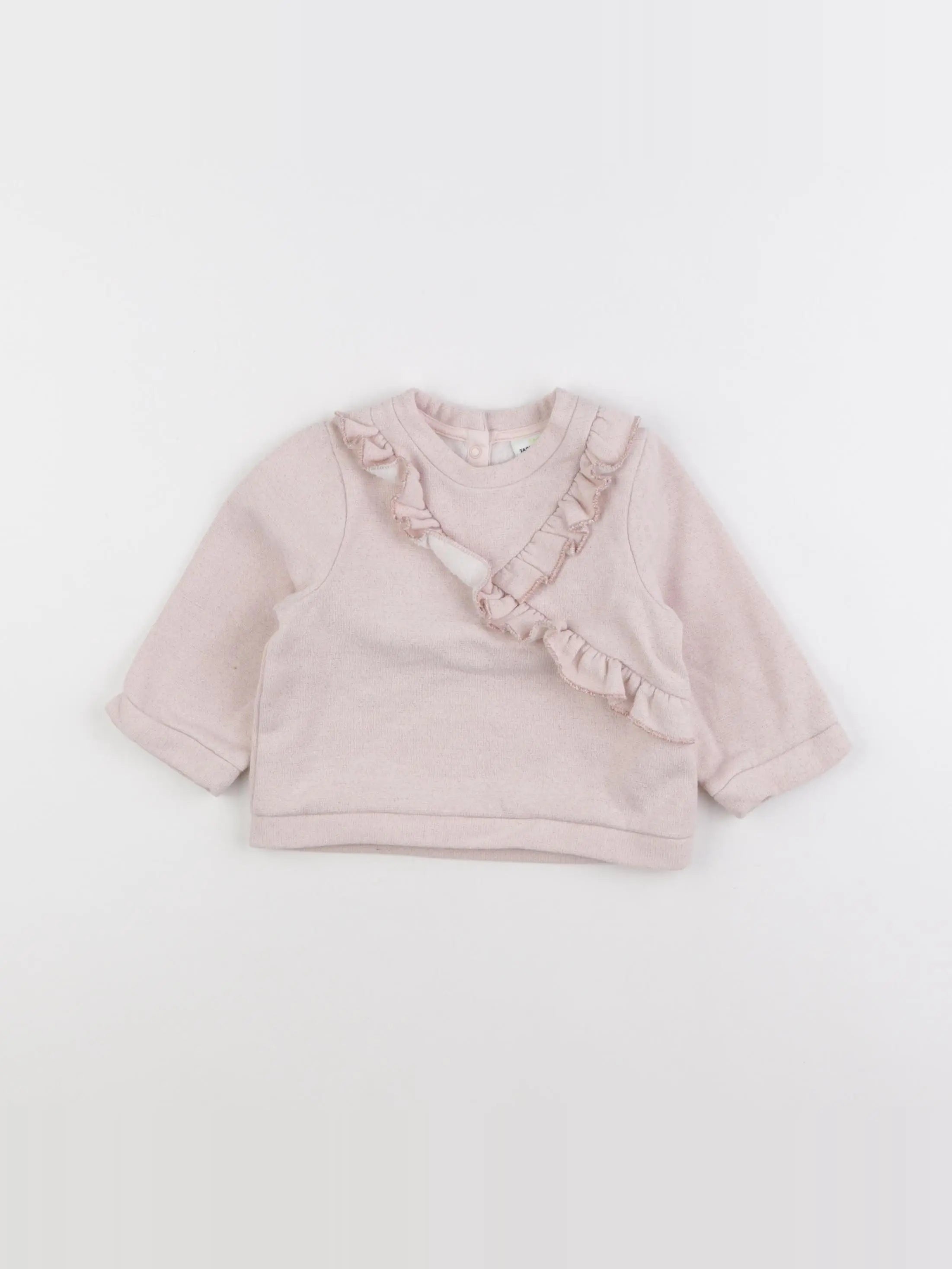 Tape à l'oeil - sweat rose - 12 mois