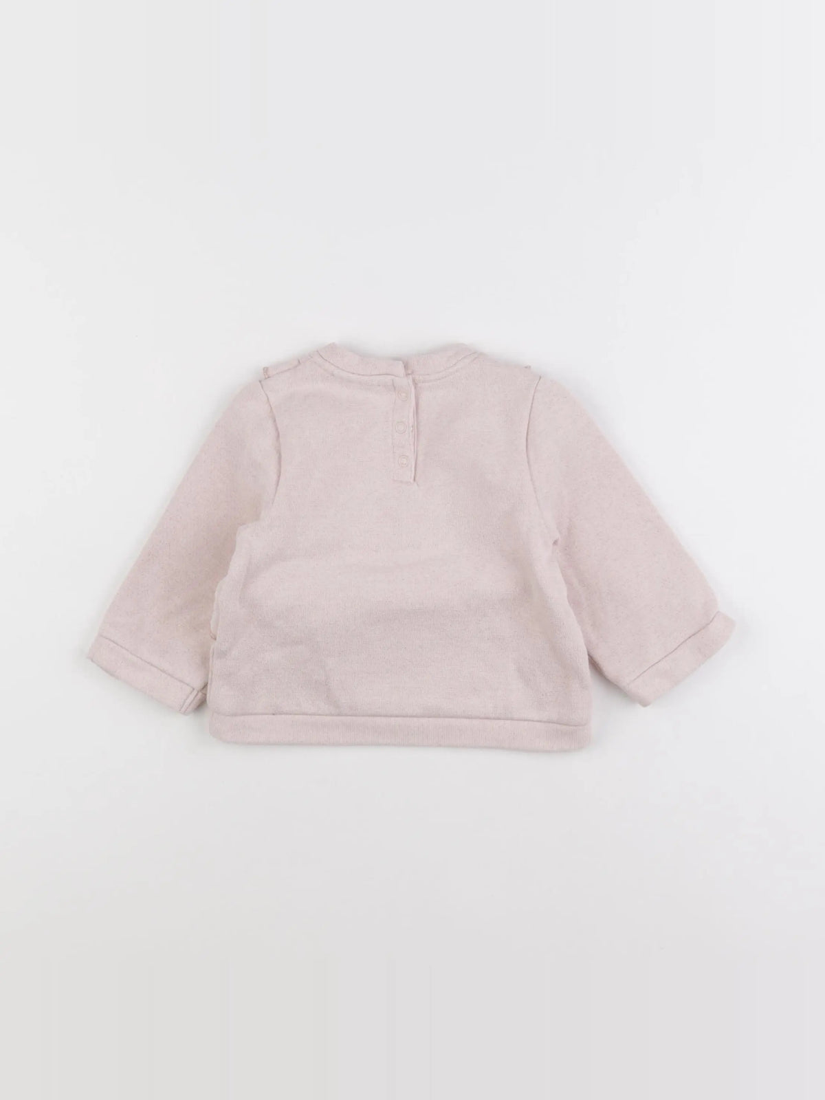 Tape à l'oeil - sweat rose - 12 mois