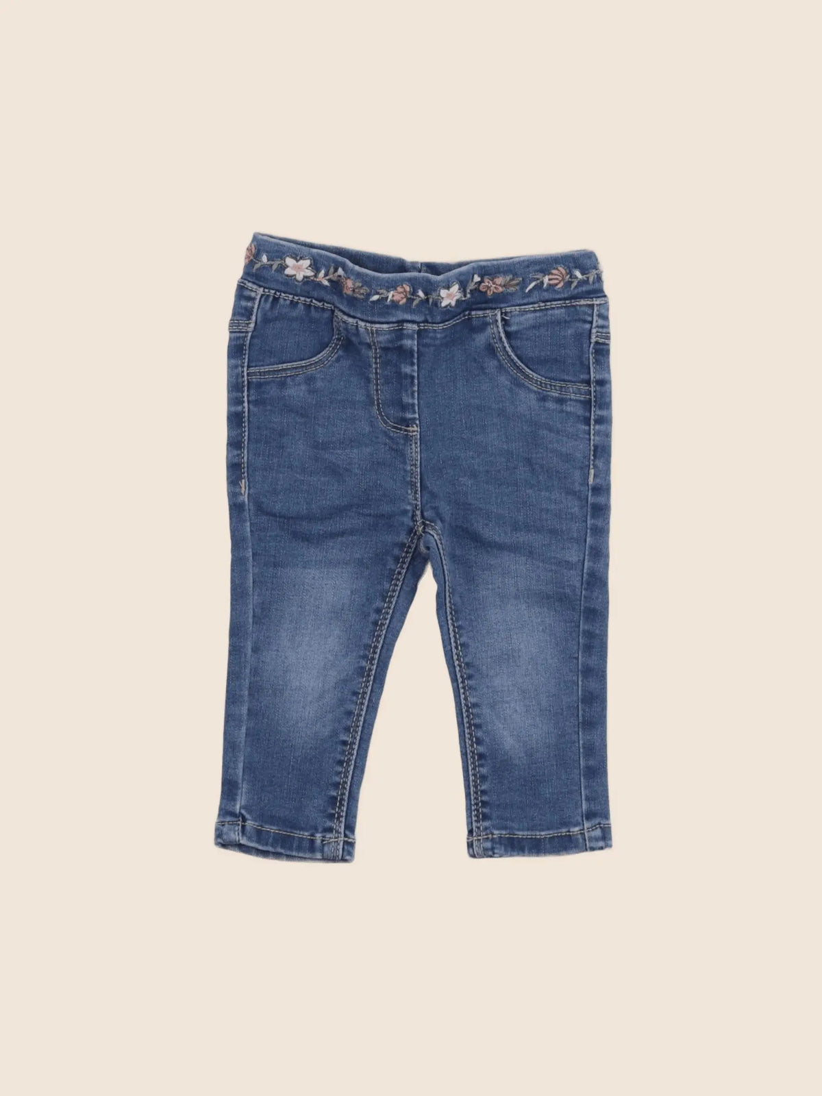 Tape à l'oeil - jegging bleu - 12 mois