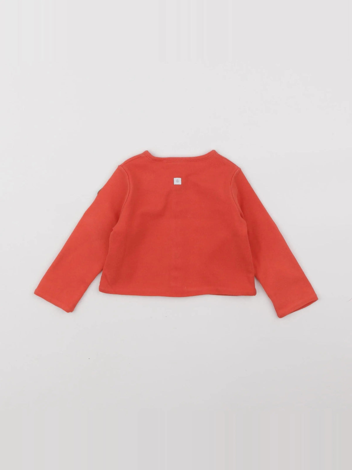 Petit Bateau - tee-shirt orange - 6 mois