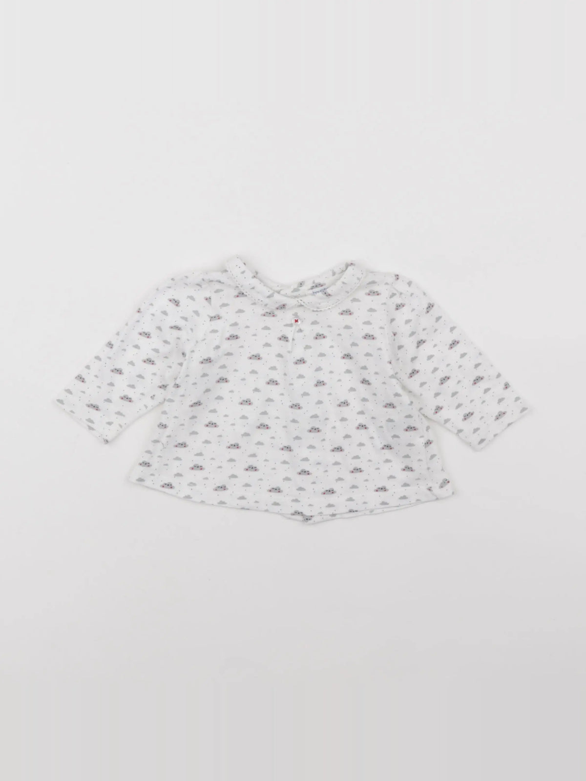 Boutchou - tee-shirt blanc - 3 mois