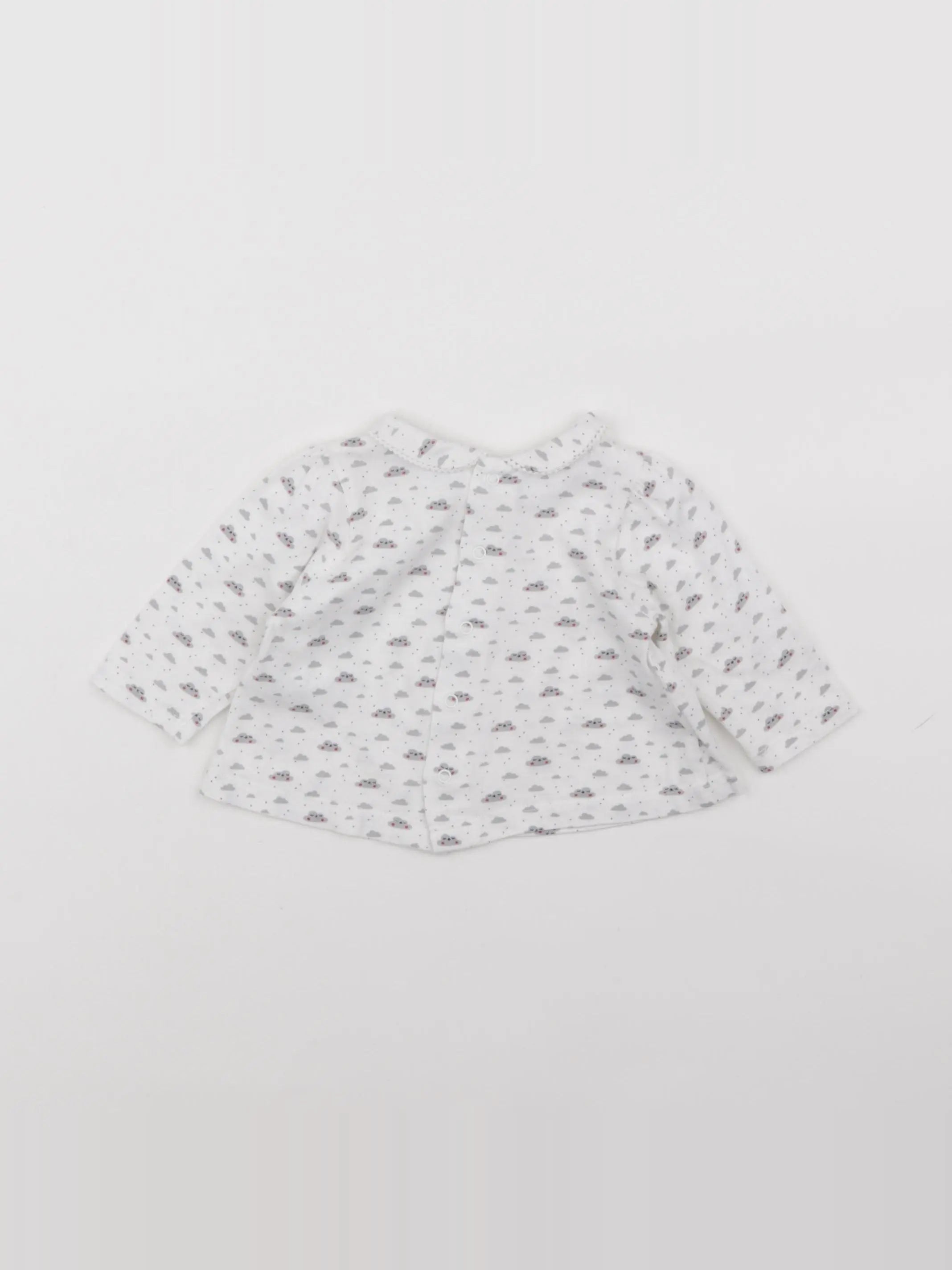 Boutchou - tee-shirt blanc - 3 mois