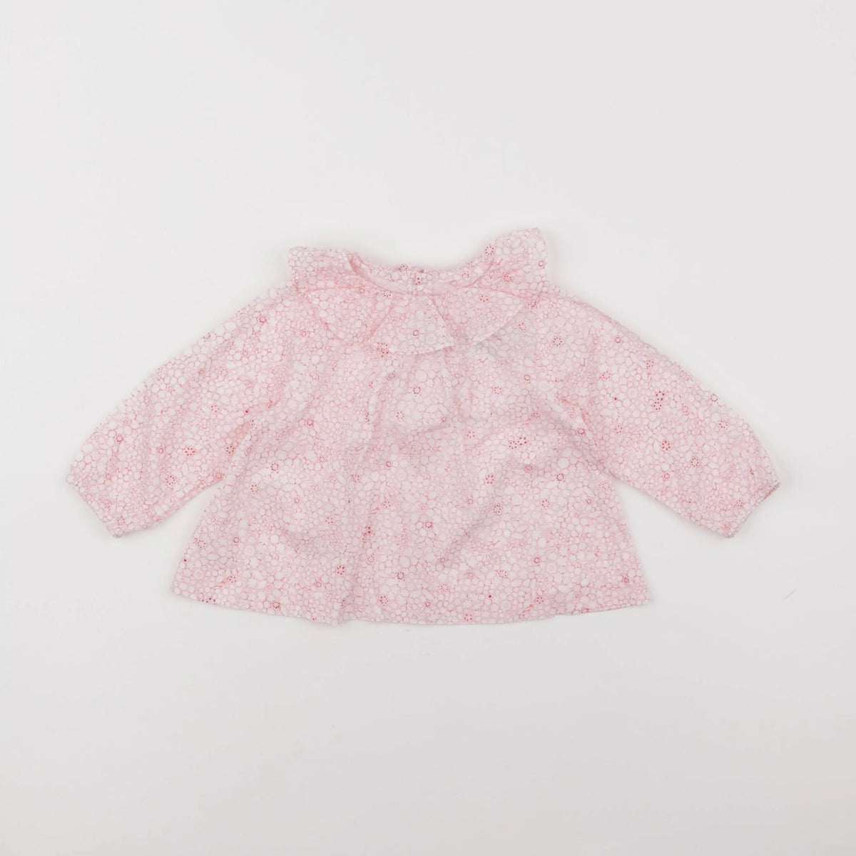 Jacadi - blouse liberty rose - 12 mois