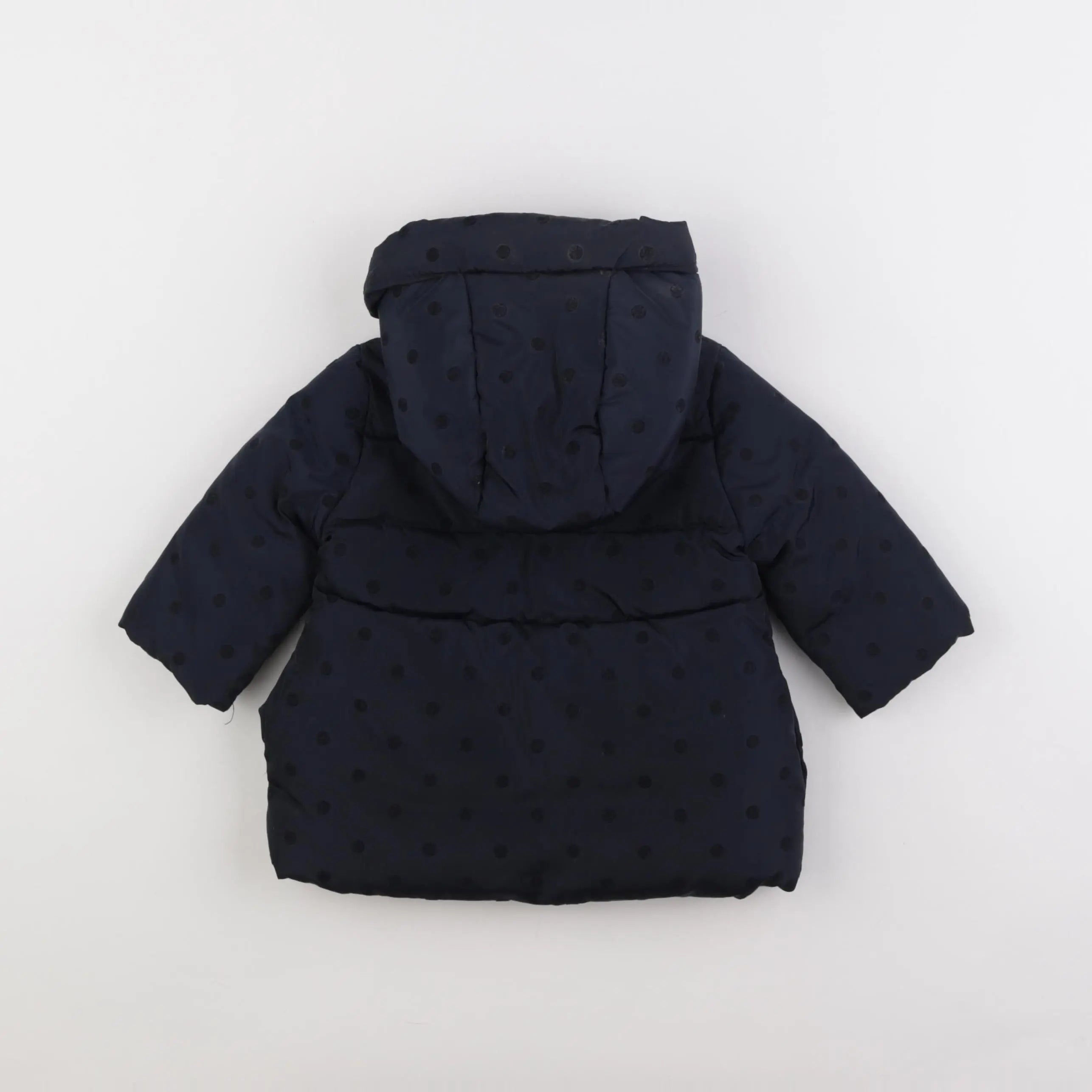 Vertbaudet - doudoune bleu - 6 mois