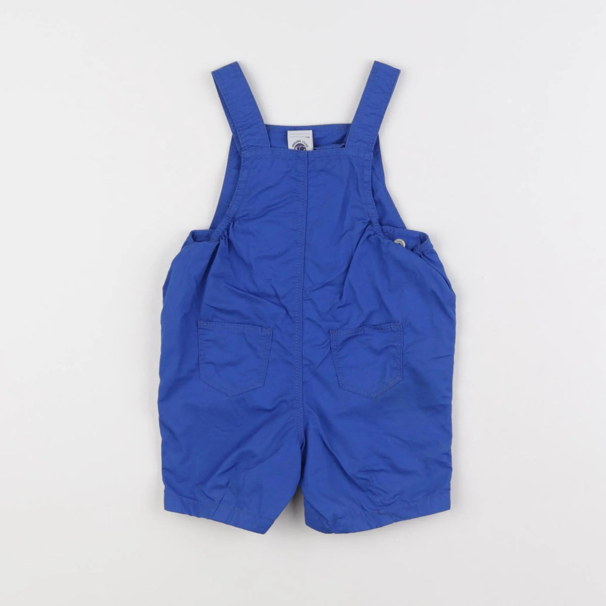 Petit Bateau - salopette bleu - 6 mois