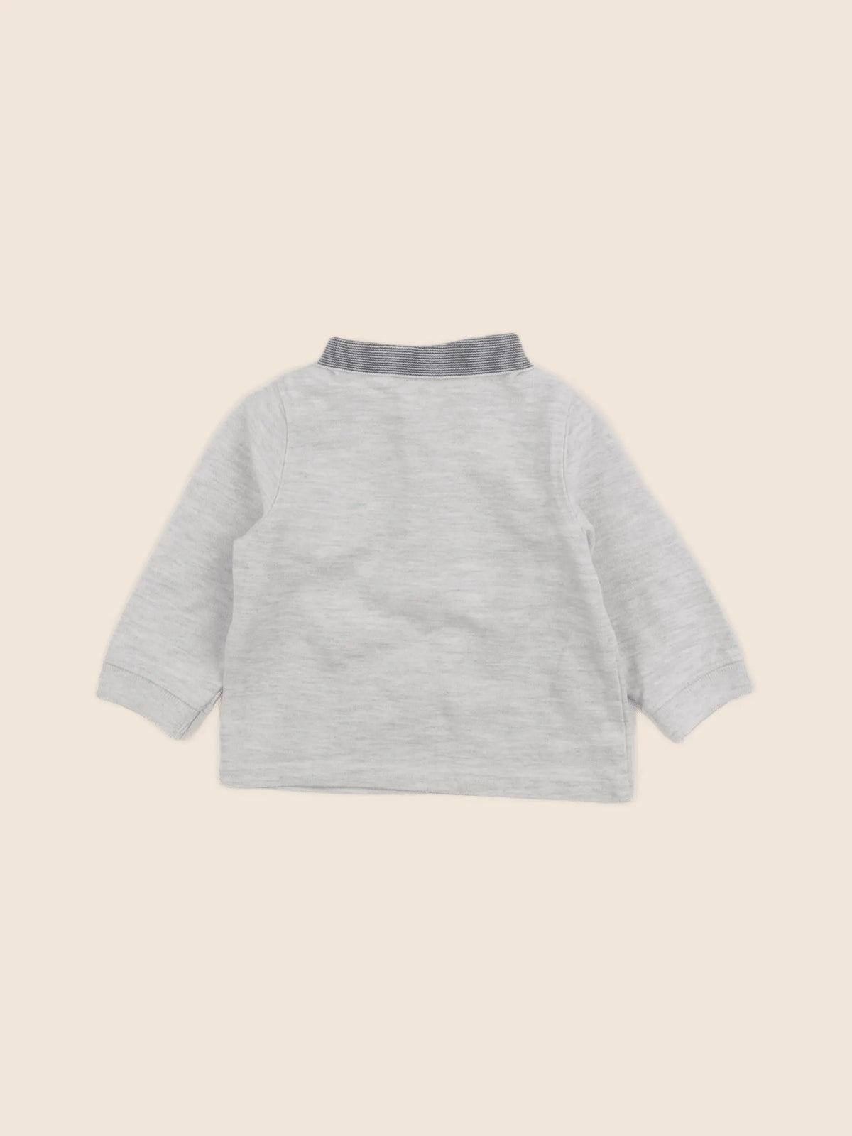 Tape à l'oeil - polo gris - 6 mois