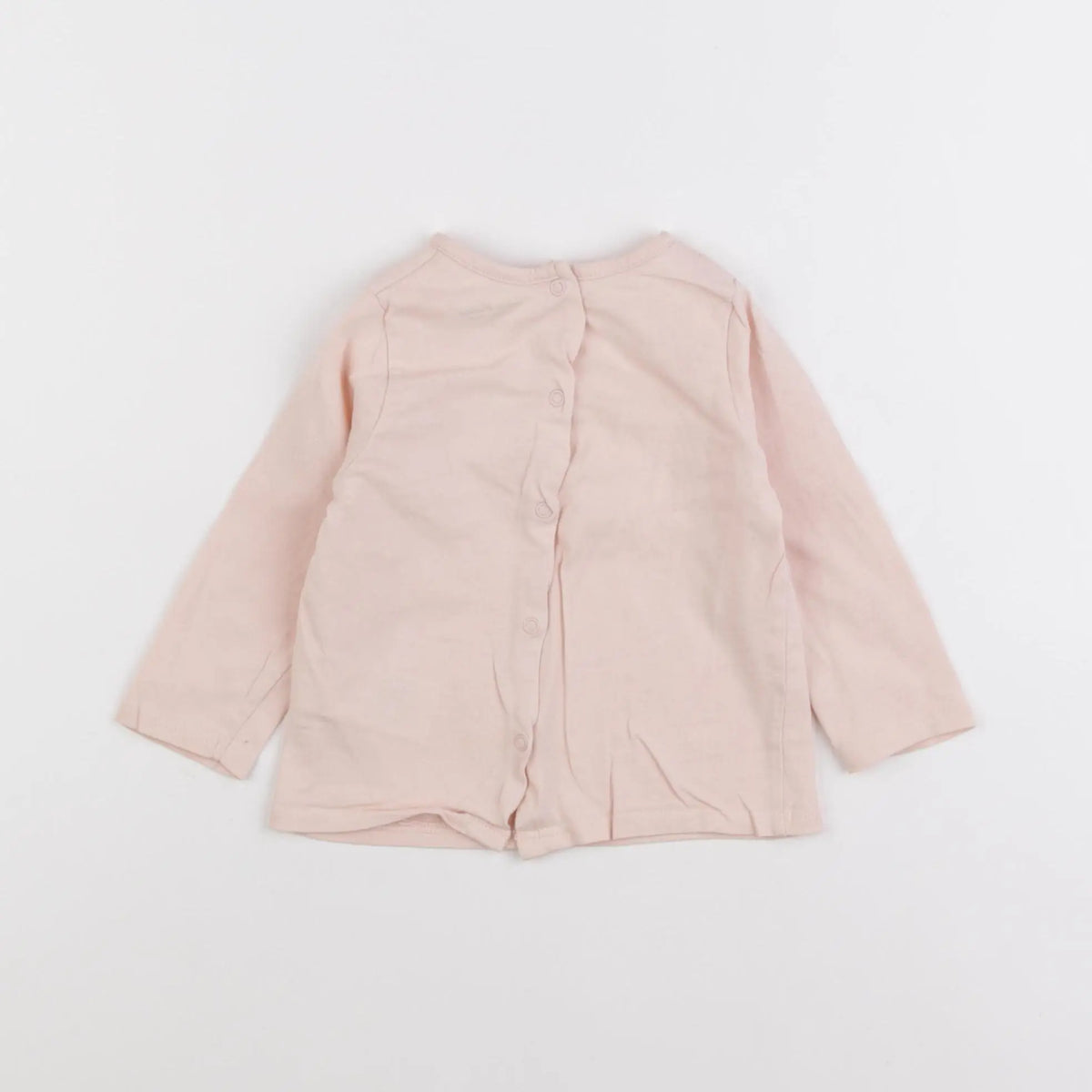 Vertbaudet - tee-shirt rose - 9 mois