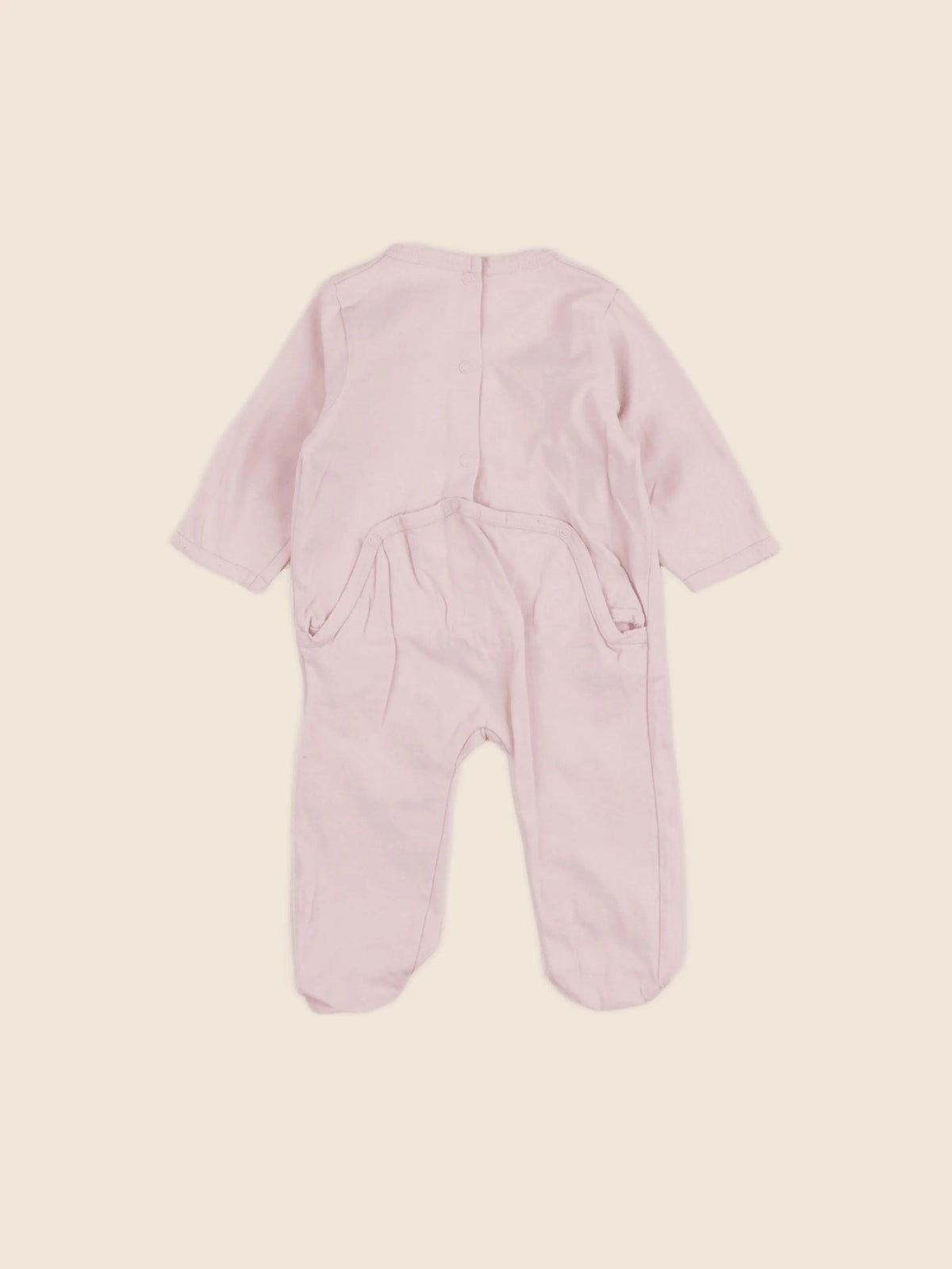 Vertbaudet - pyjama coton rose - 6 mois