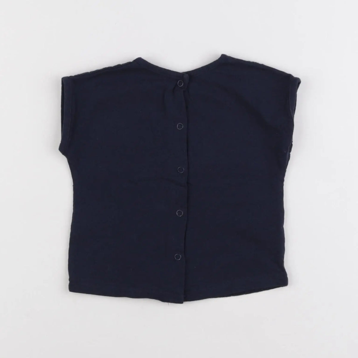 Vertbaudet - tee-shirt bleu - 3 mois