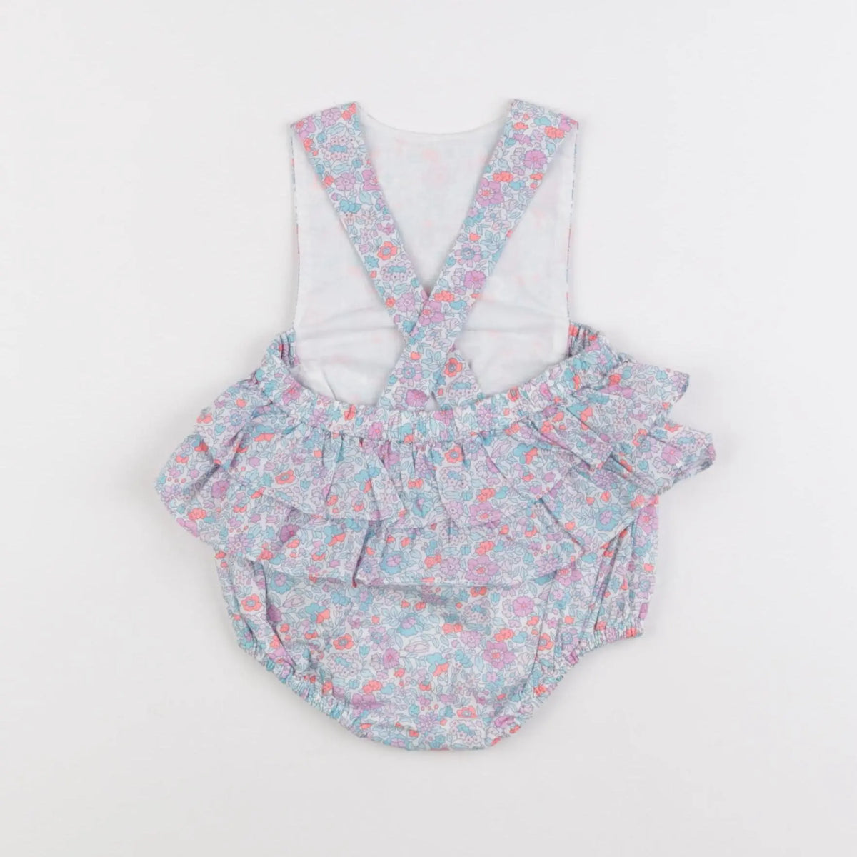 Jacadi - combinaison liberty multicolore - 6 mois