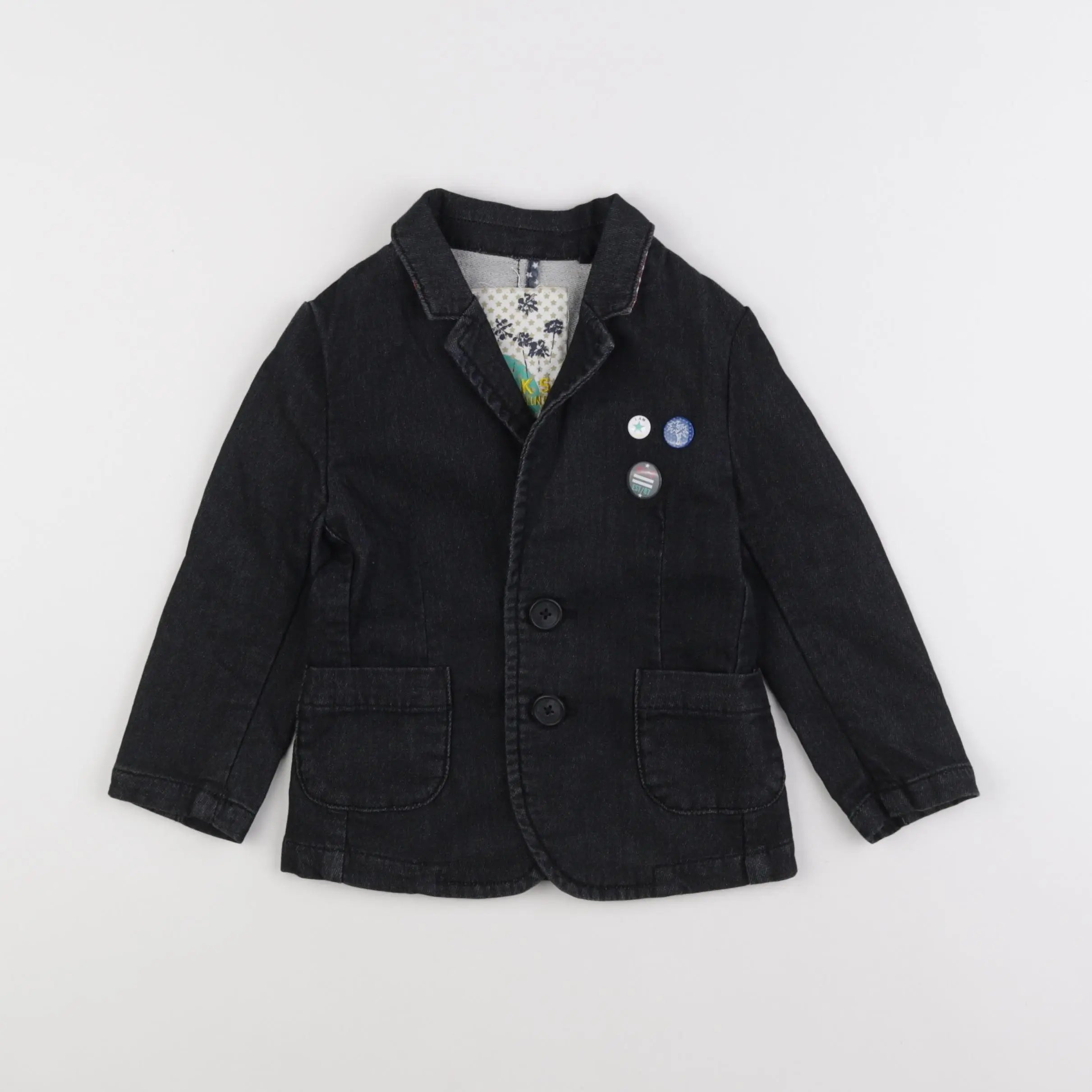IKKS - veste noir - 3 ans