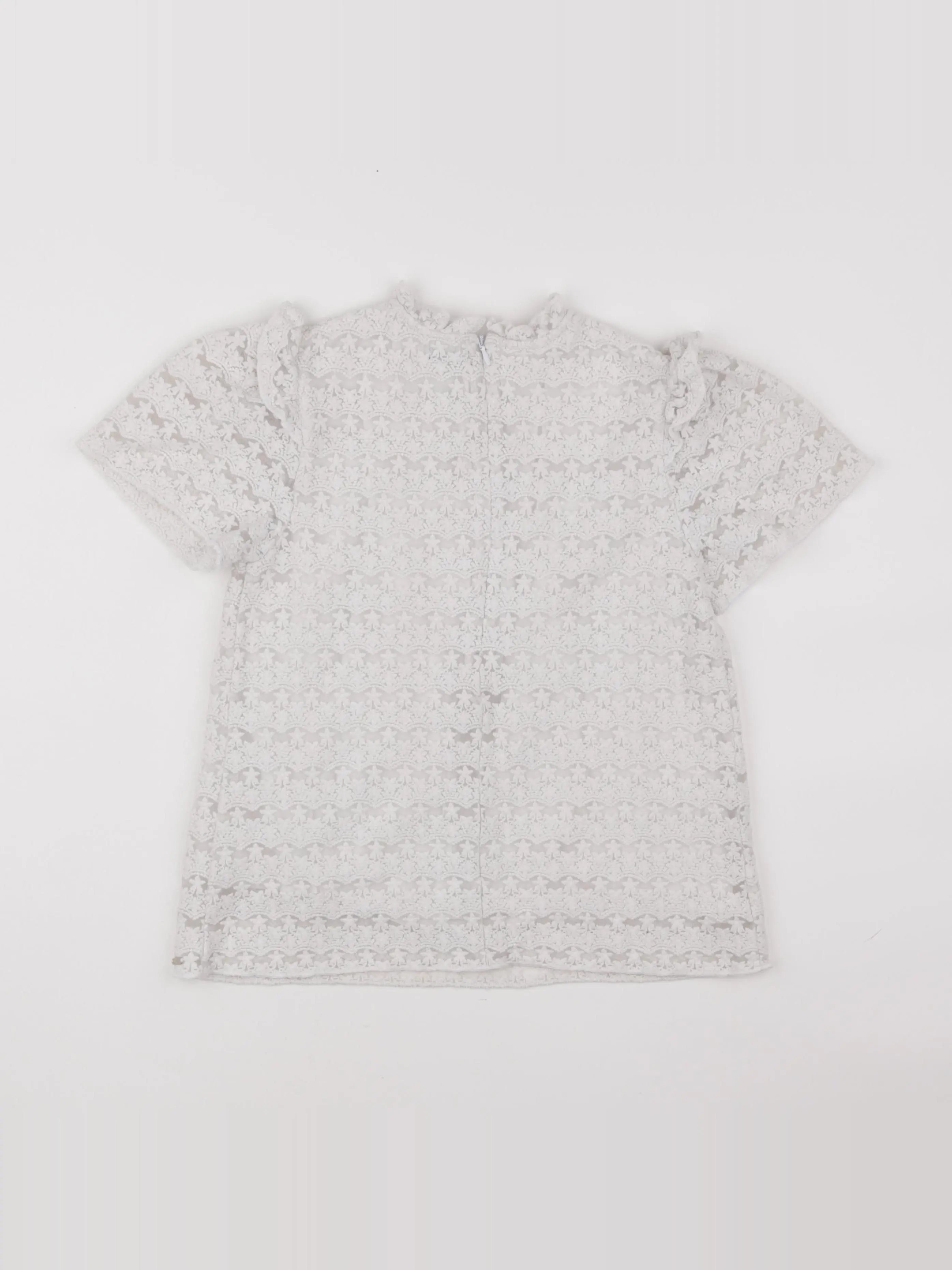 IKKS - blouse blanc - 10 ans