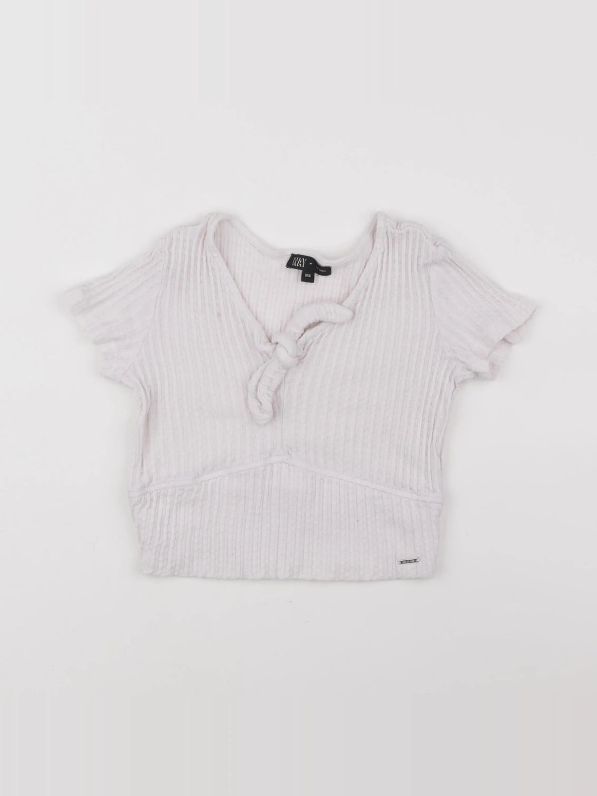 IKKS - tee-shirt blanc - 10 ans