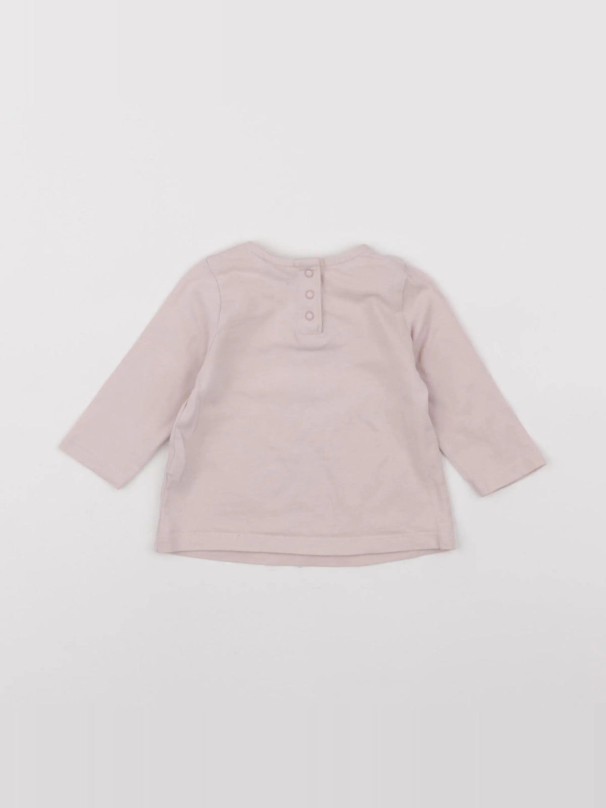 Tape à l'oeil - tee-shirt rose - 6 mois