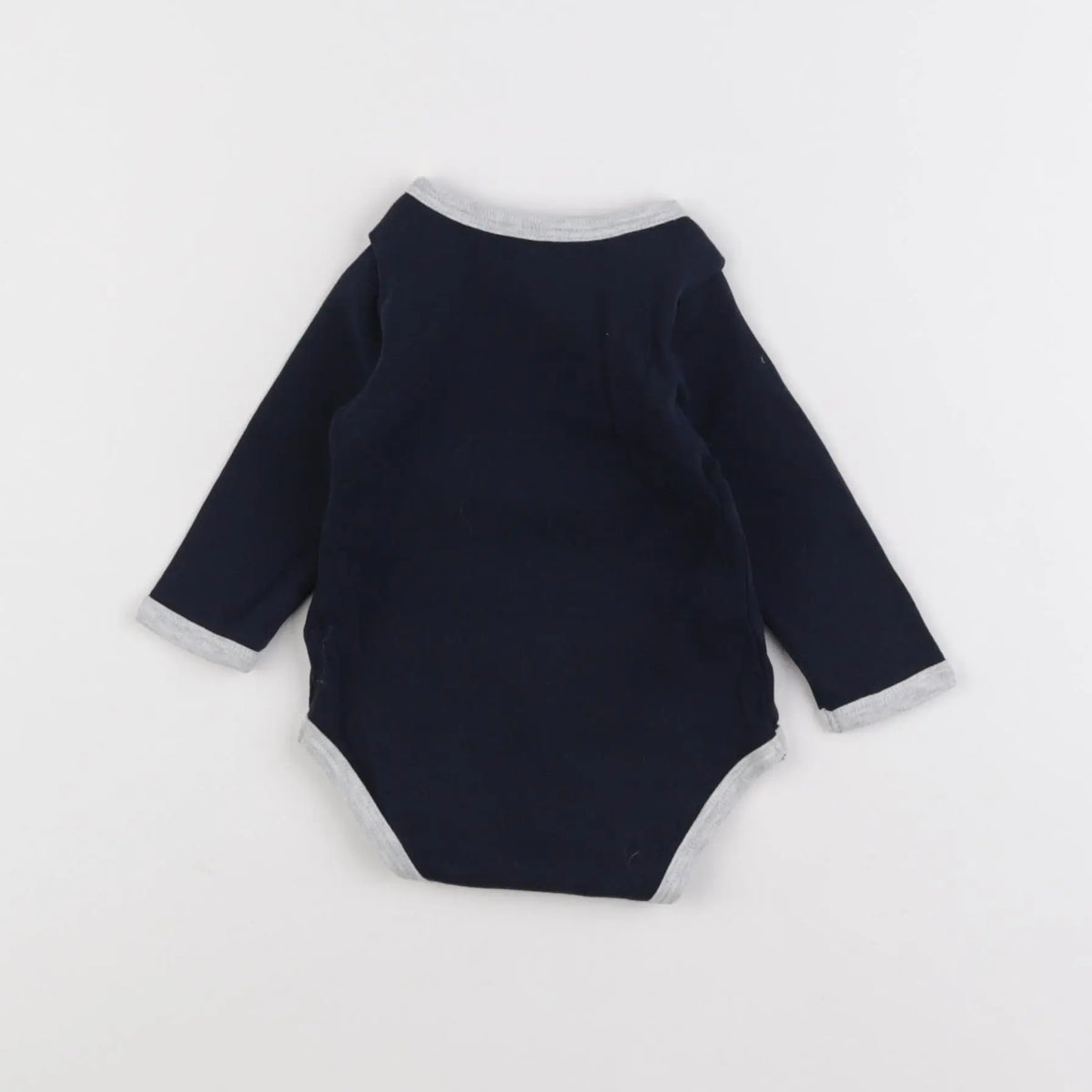 Vertbaudet - body bleu - 6 mois