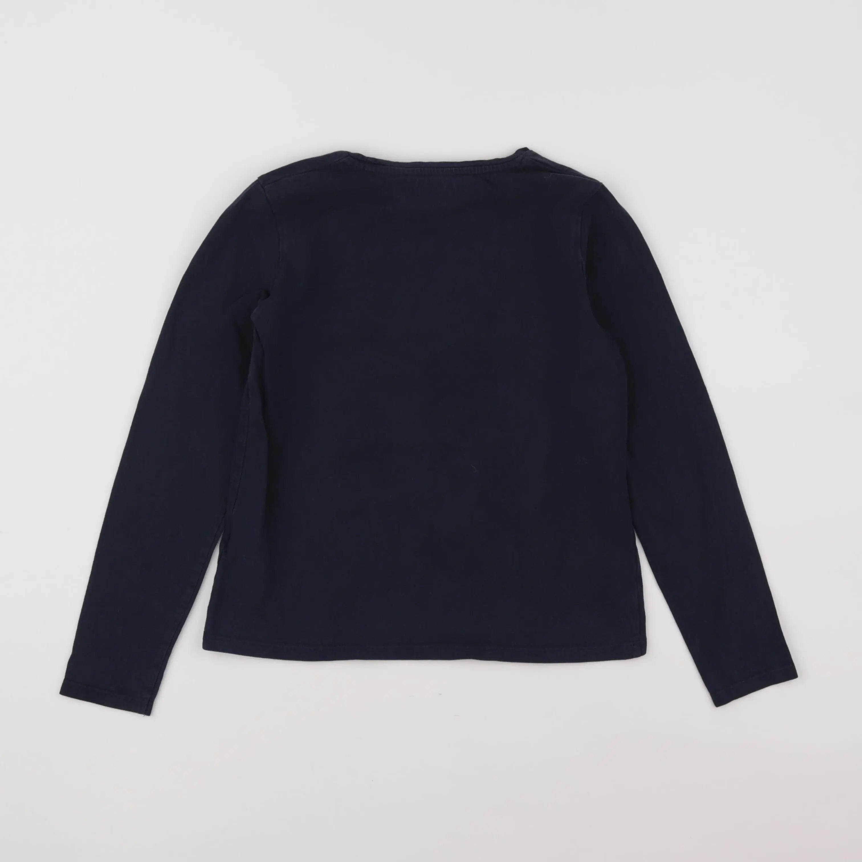 Vertbaudet - tee-shirt or, bleu - 10 ans