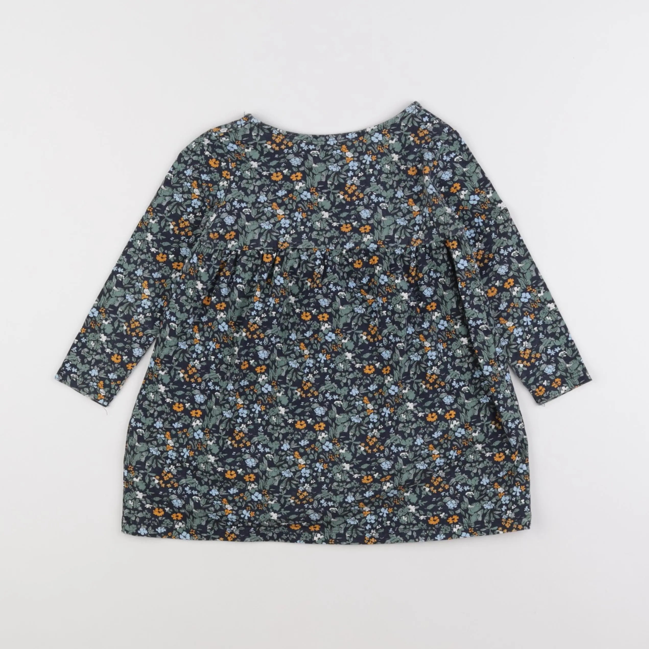 Vertbaudet - robe vert - 3 ans