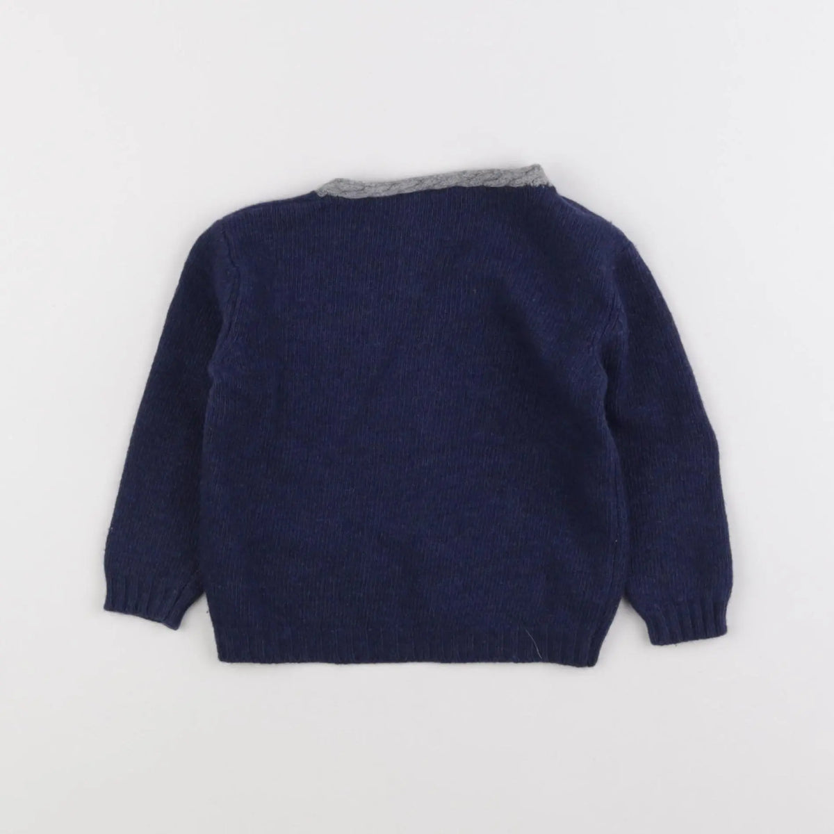 Il Gufo - gilet bleu - 18 mois