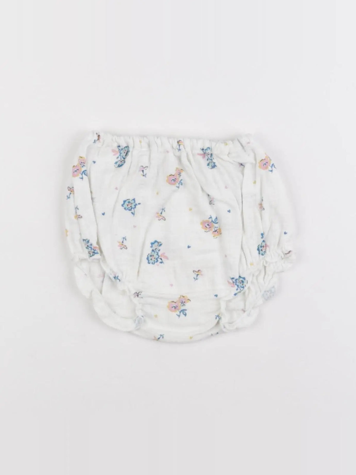 Petit Bateau - bloomer blanc - 6 mois