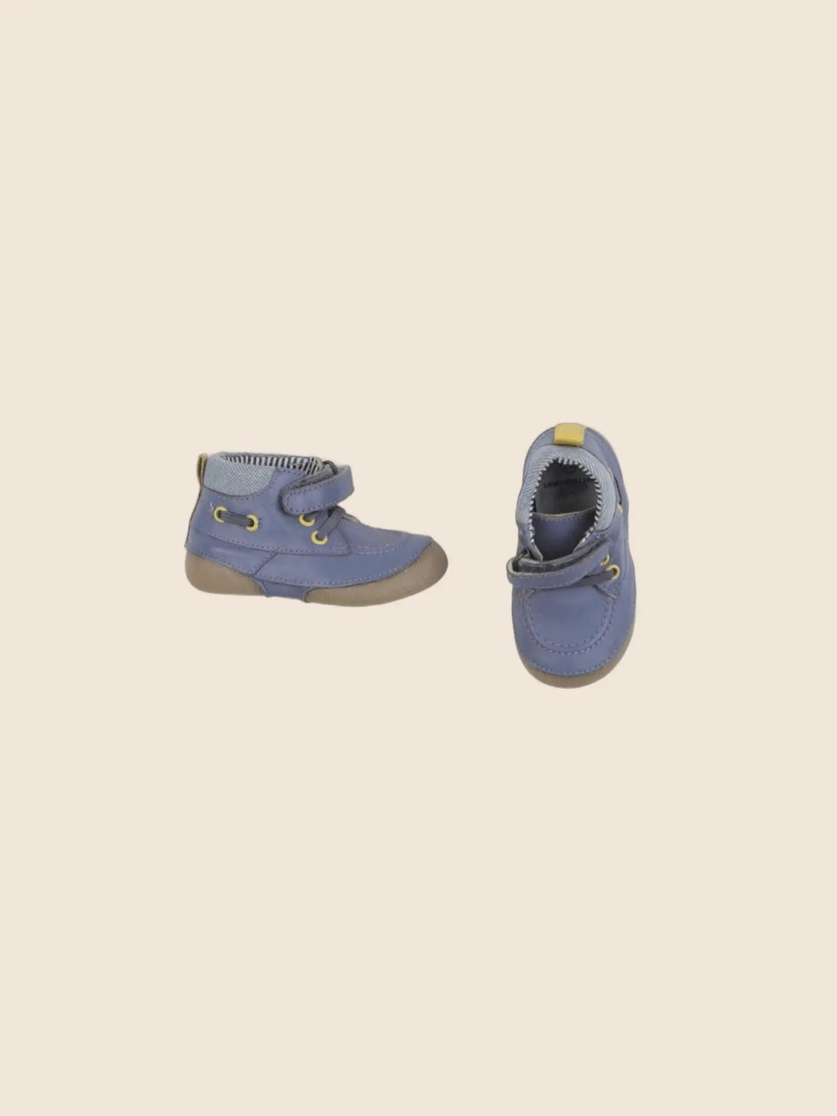 Vertbaudet - chaussons bleu - pointure 17