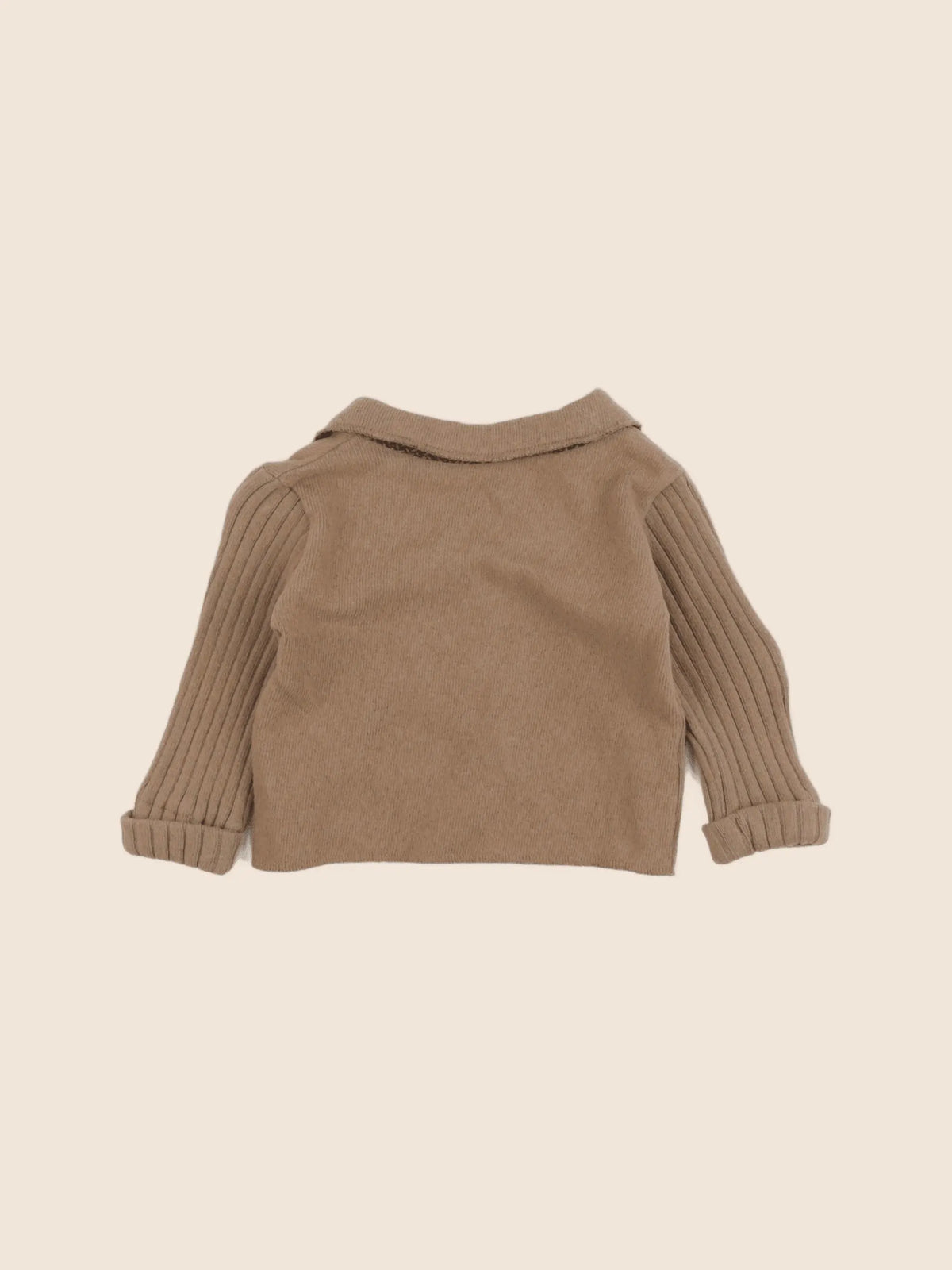 1+ In the family - gilet marron - 6 mois