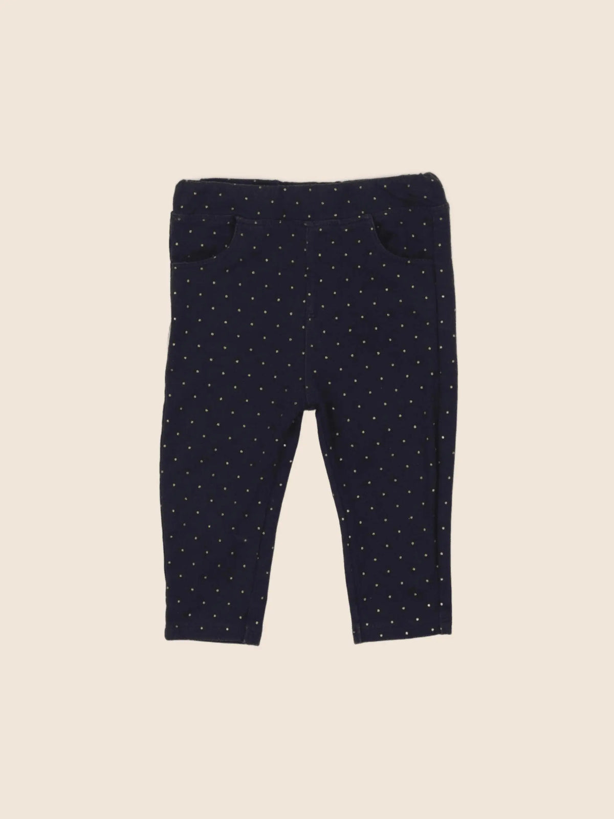 Boutchou - legging bleu - 6 mois