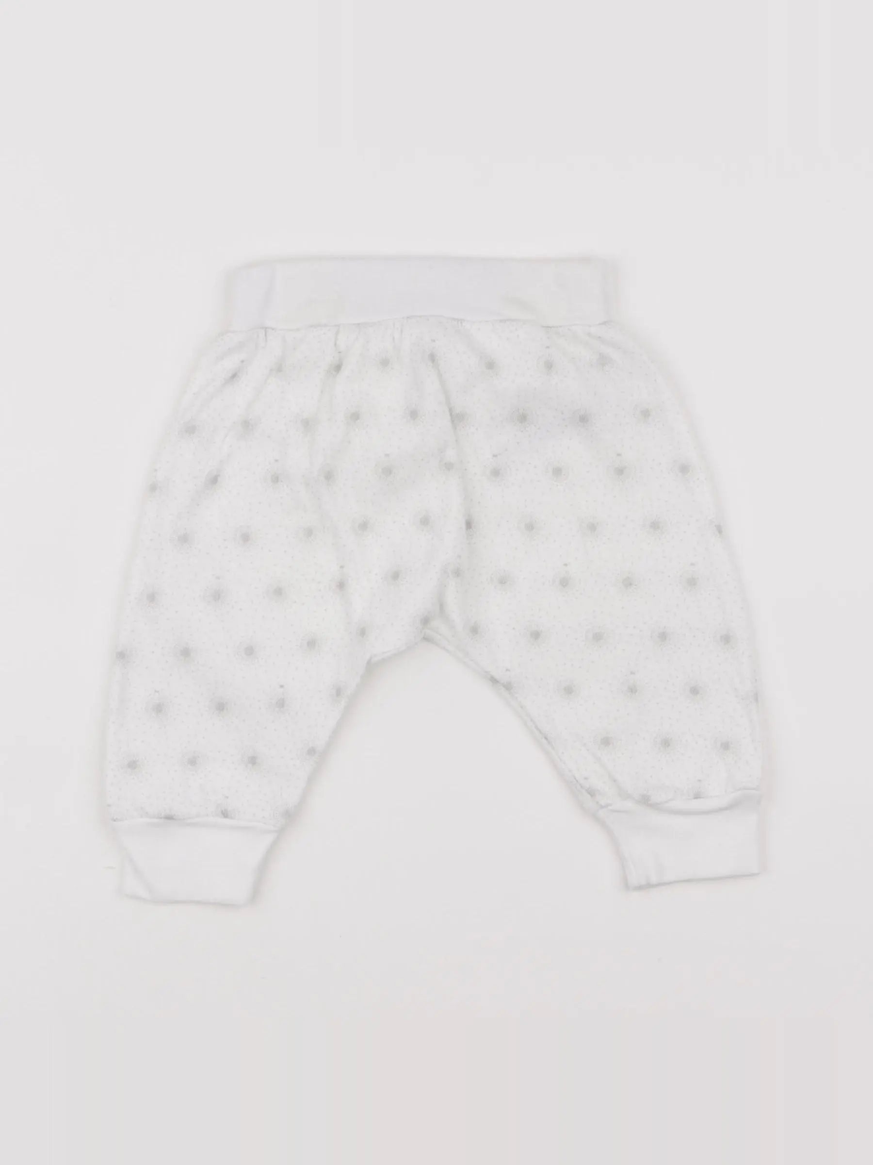Petit Bateau - sarouel blanc - 6 mois
