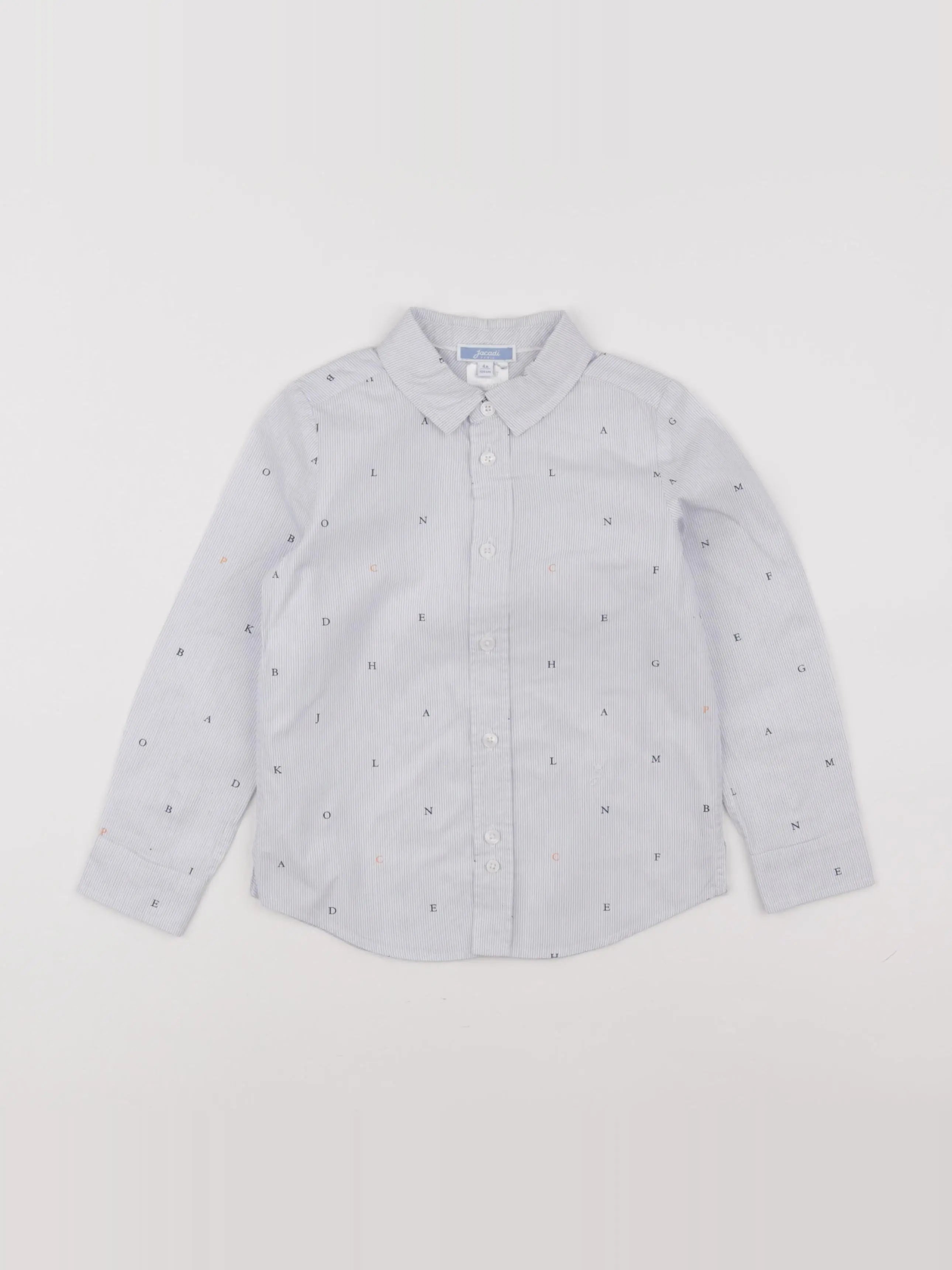 Jacadi - chemise bleu - 4 ans
