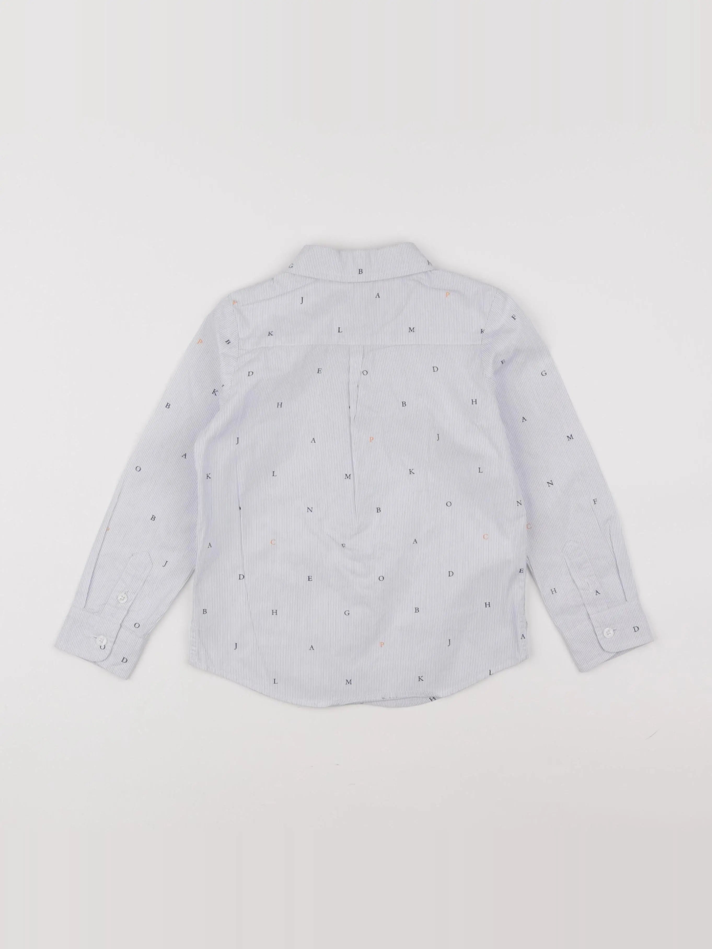 Jacadi - chemise bleu - 4 ans