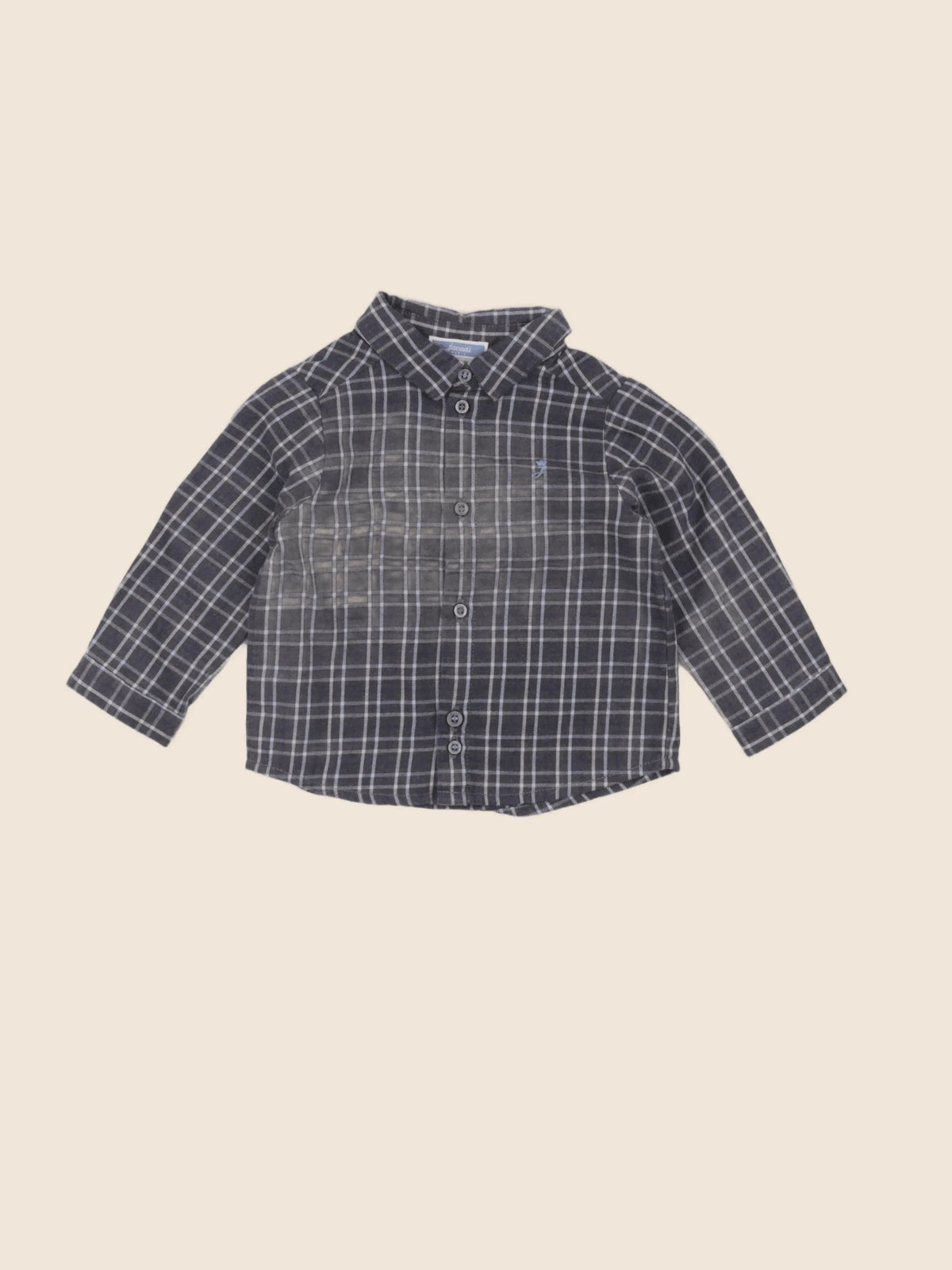 Jacadi - chemise gris - 12 mois