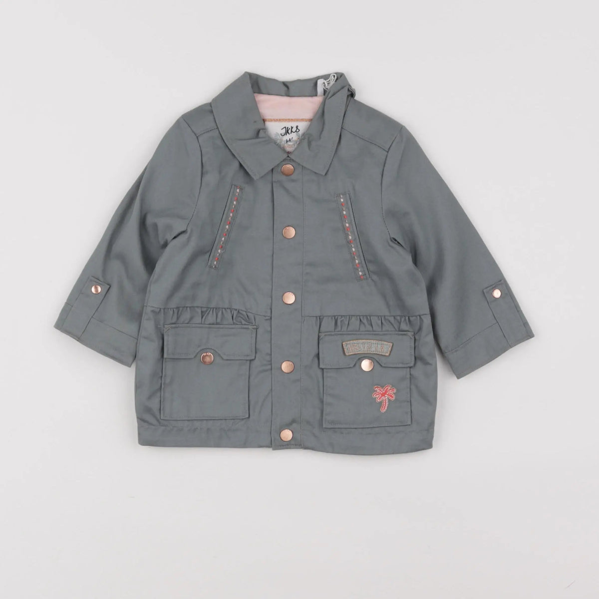 IKKS - veste vert - 6 mois