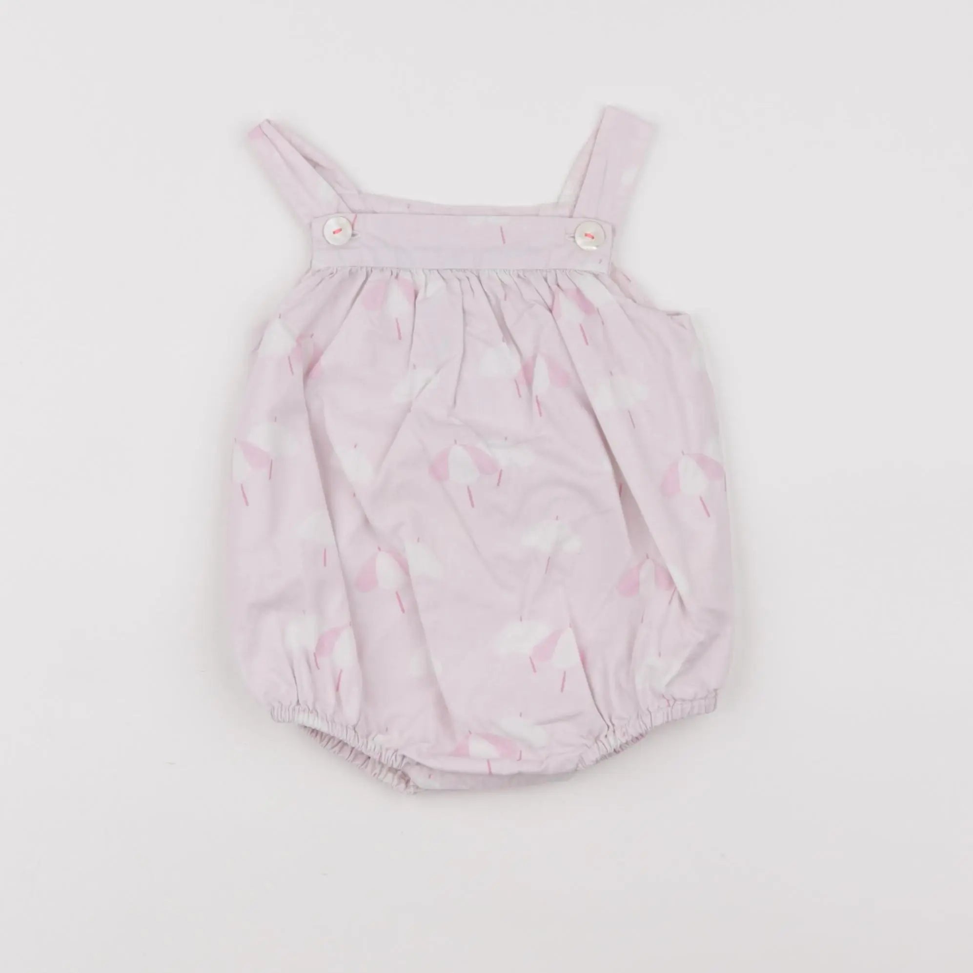 Jacadi - combinaison rose - 6 mois