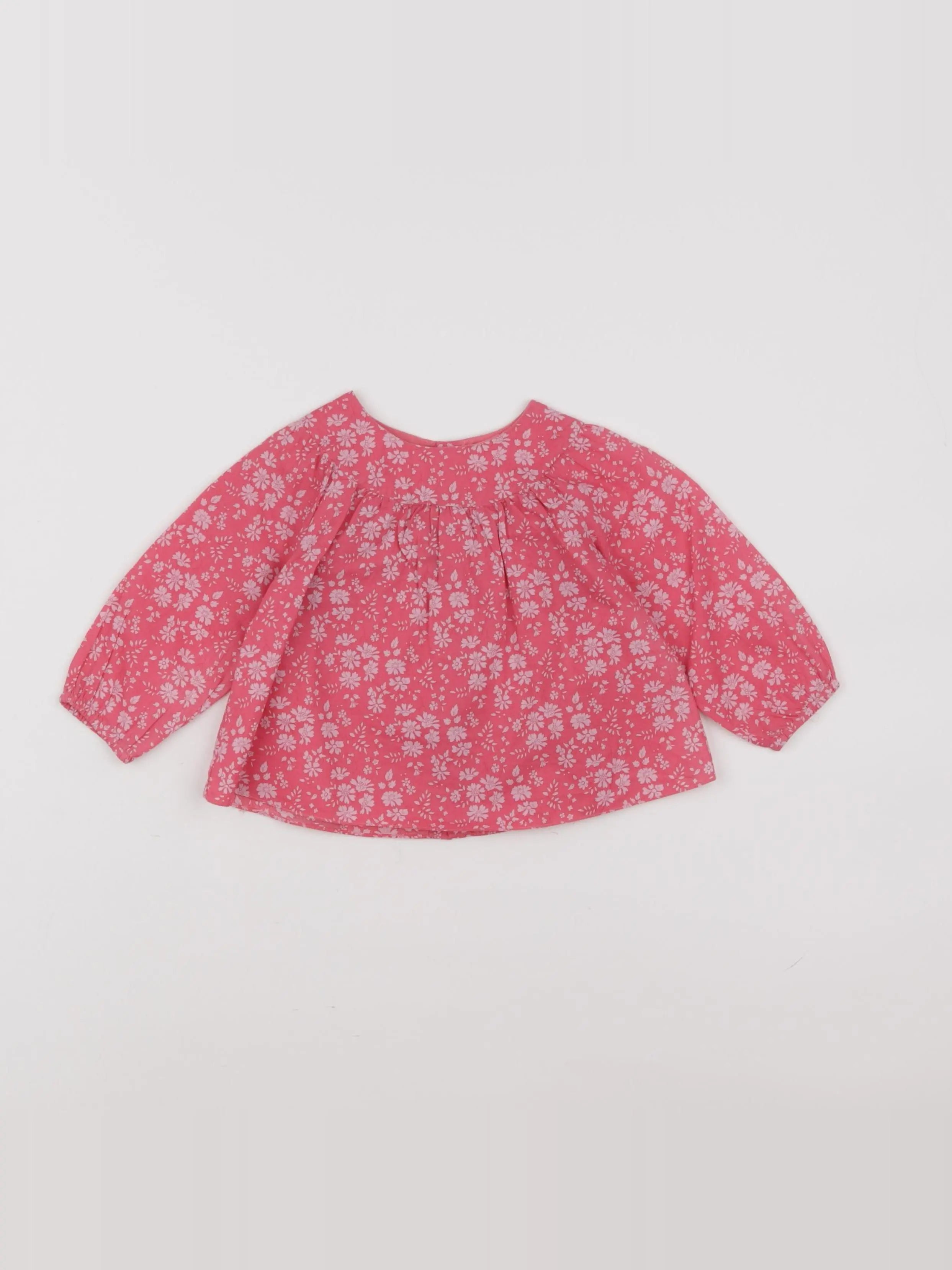 Jacadi - blouse liberty rose - 6 mois