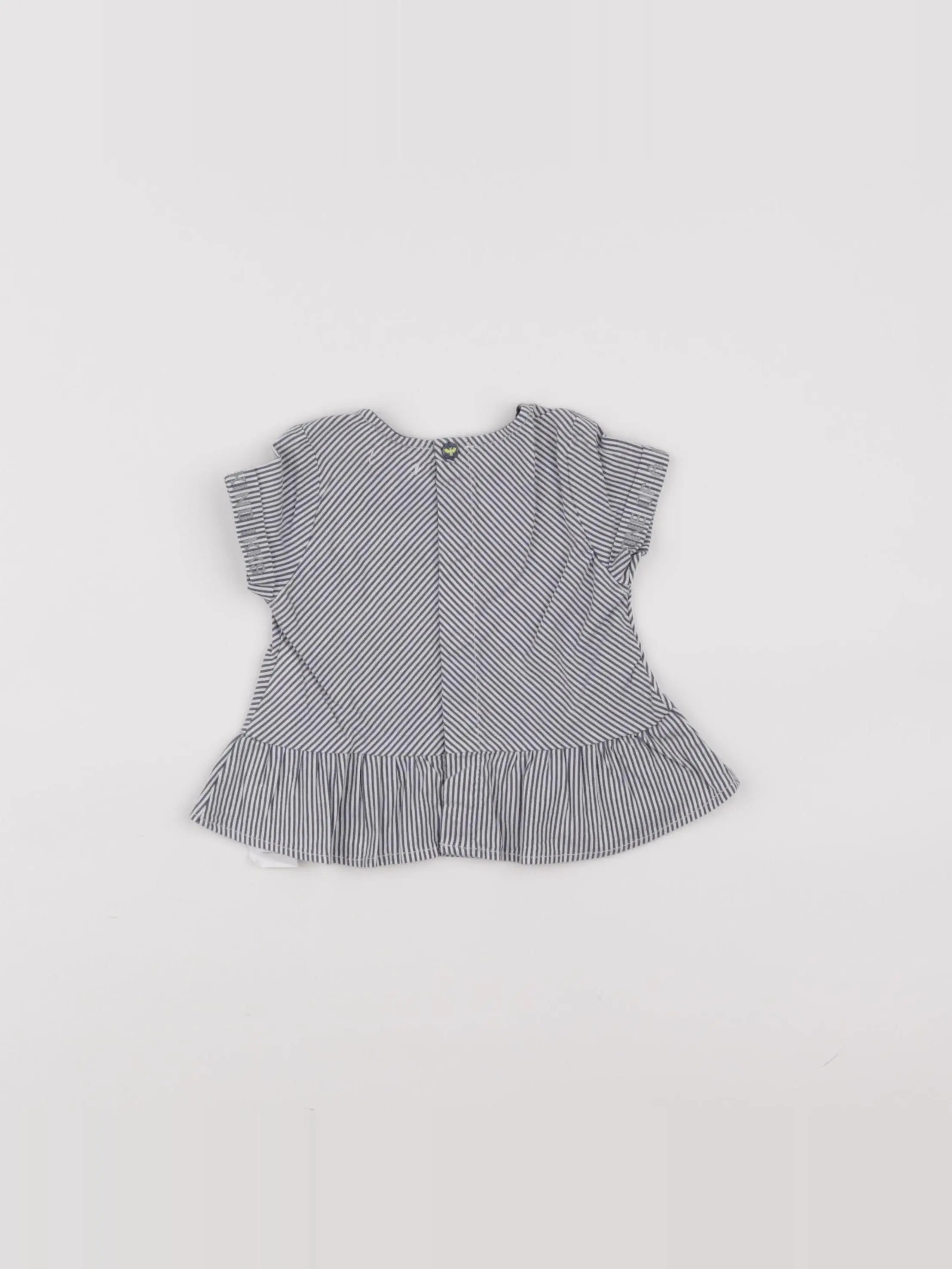IKKS - blouse gris - 3 mois