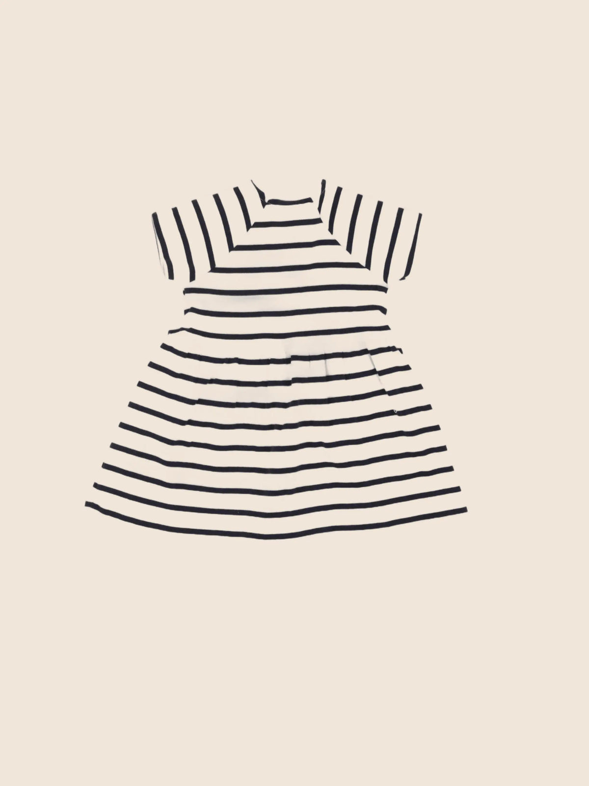 Petit Bateau - robe bleu - 6 mois