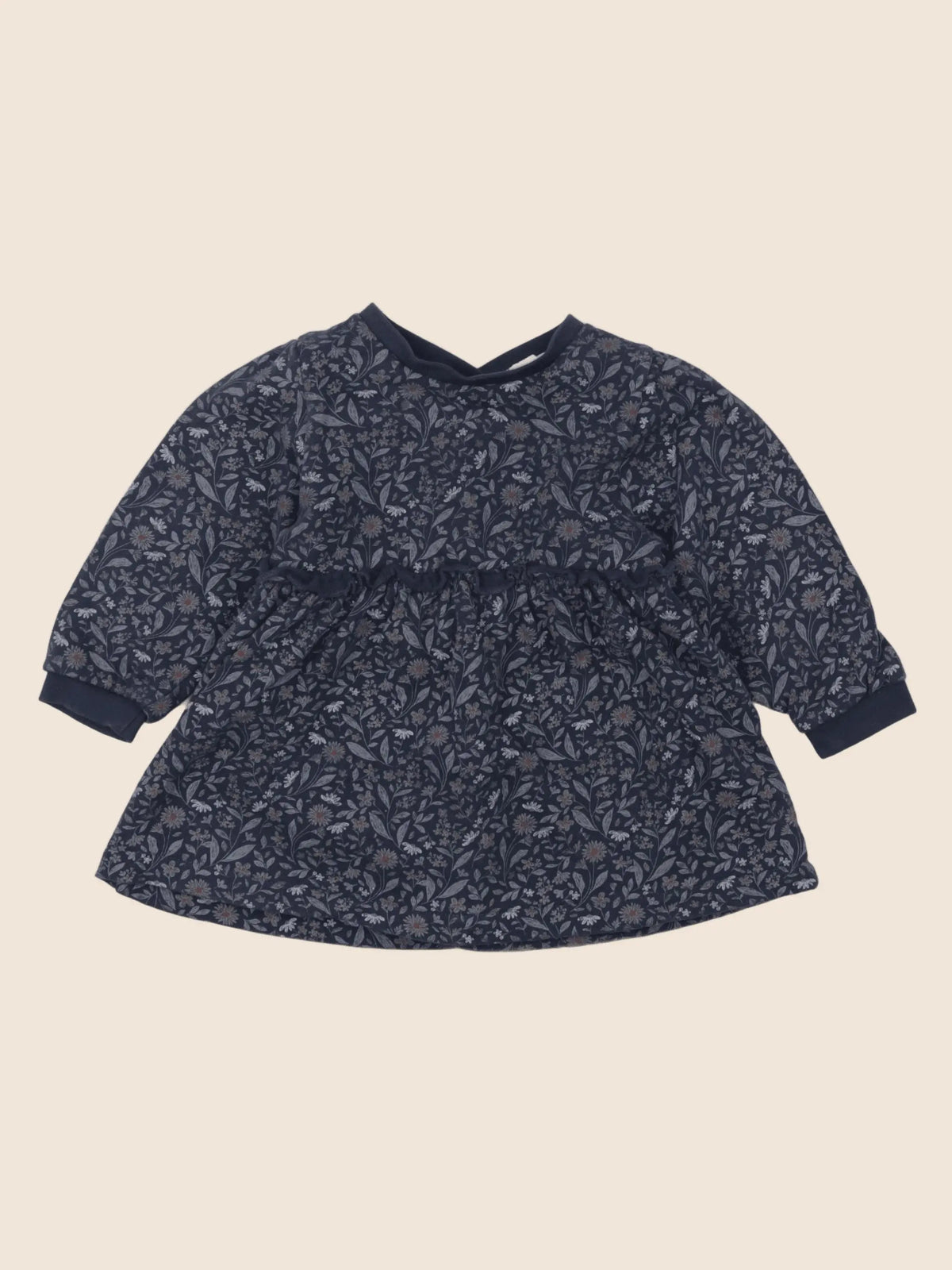 Vertbaudet - robe bleu - 18 mois