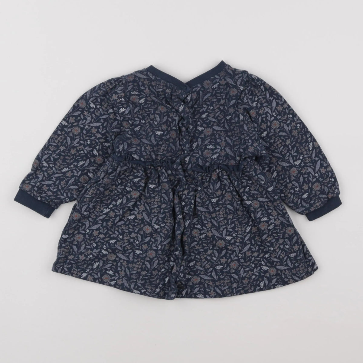 Vertbaudet - robe bleu - 18 mois