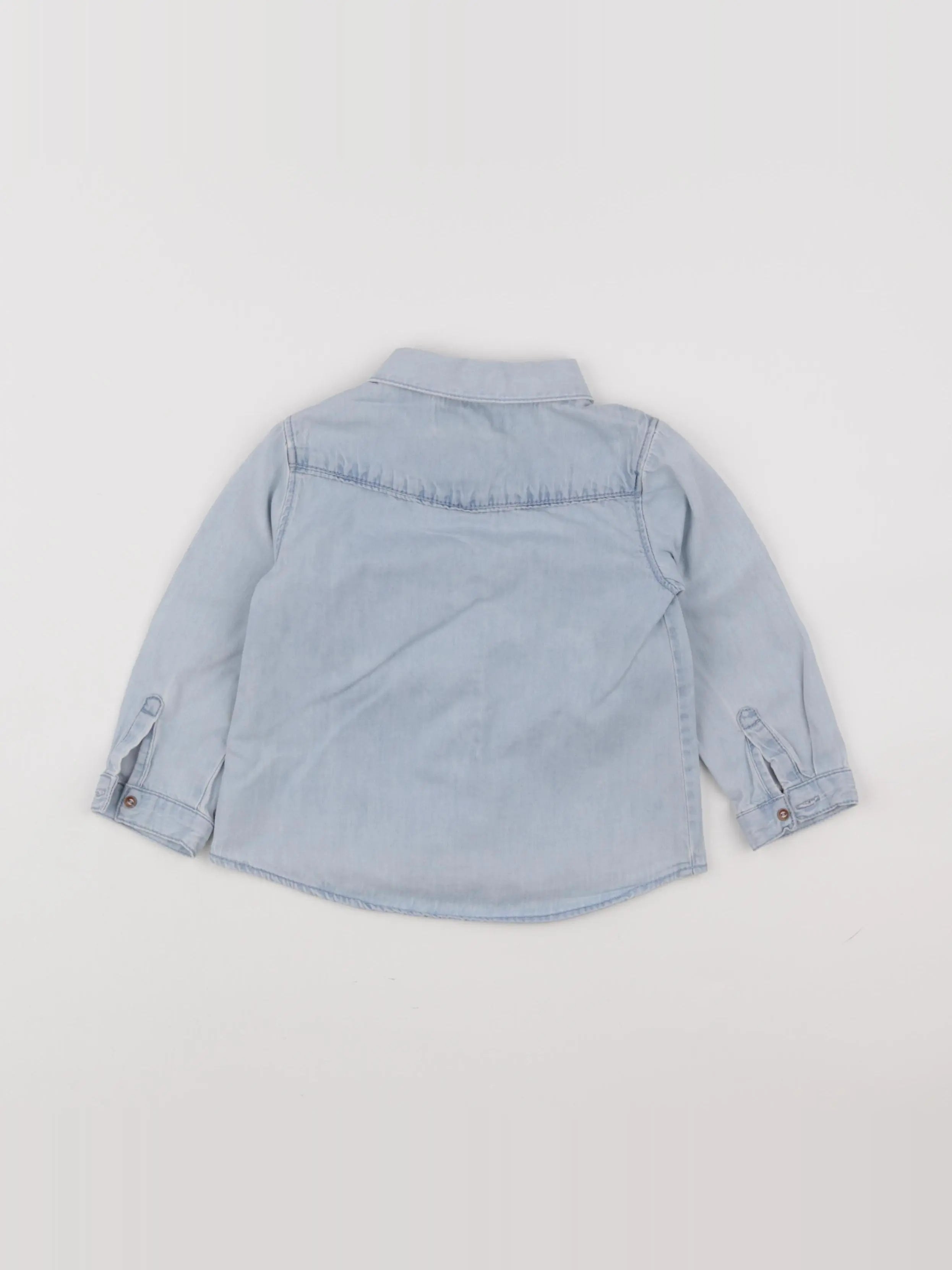 Zara - chemise bleu - 18/24 mois