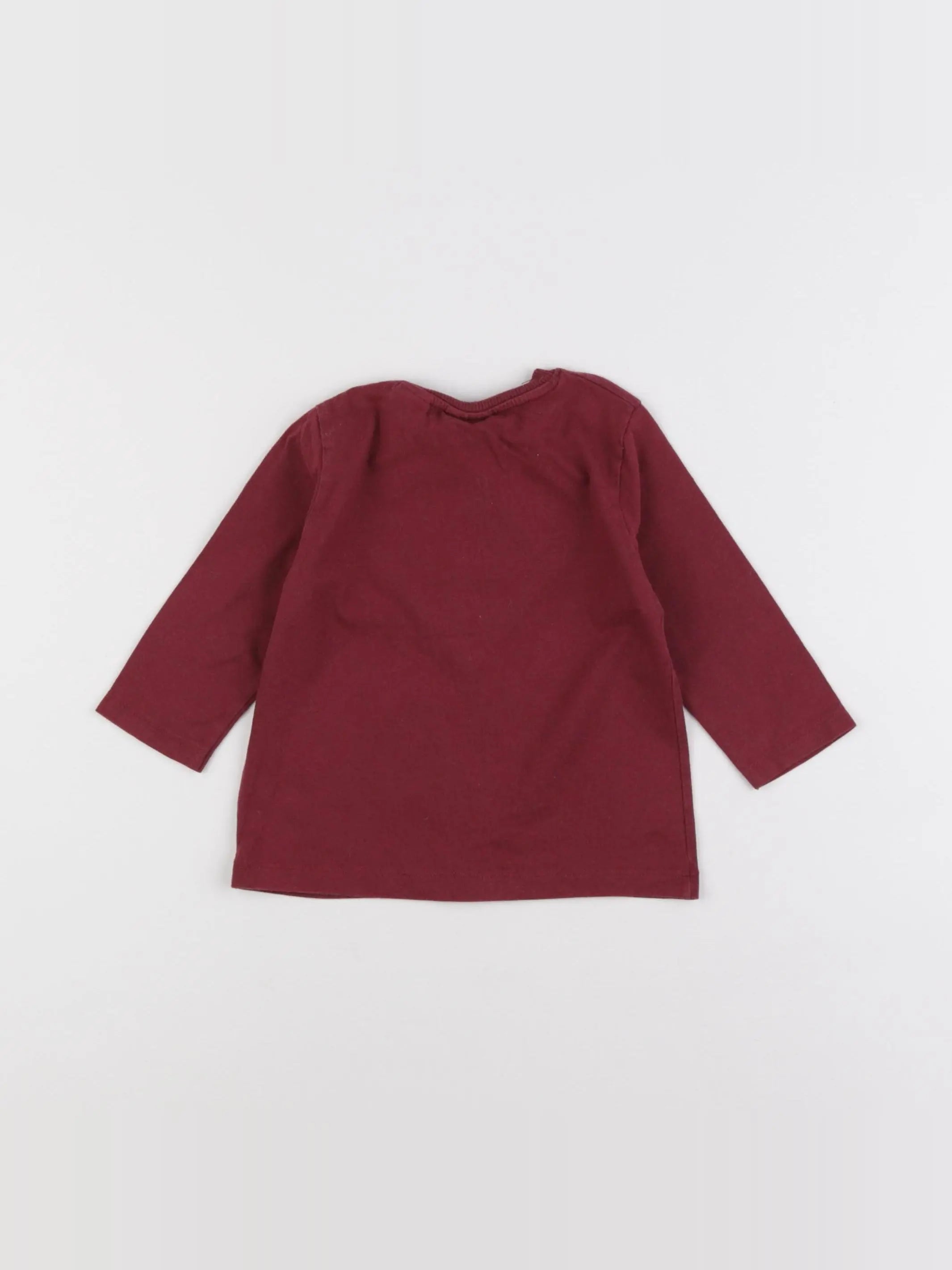 Zara - tee-shirt rouge - 3/6 mois