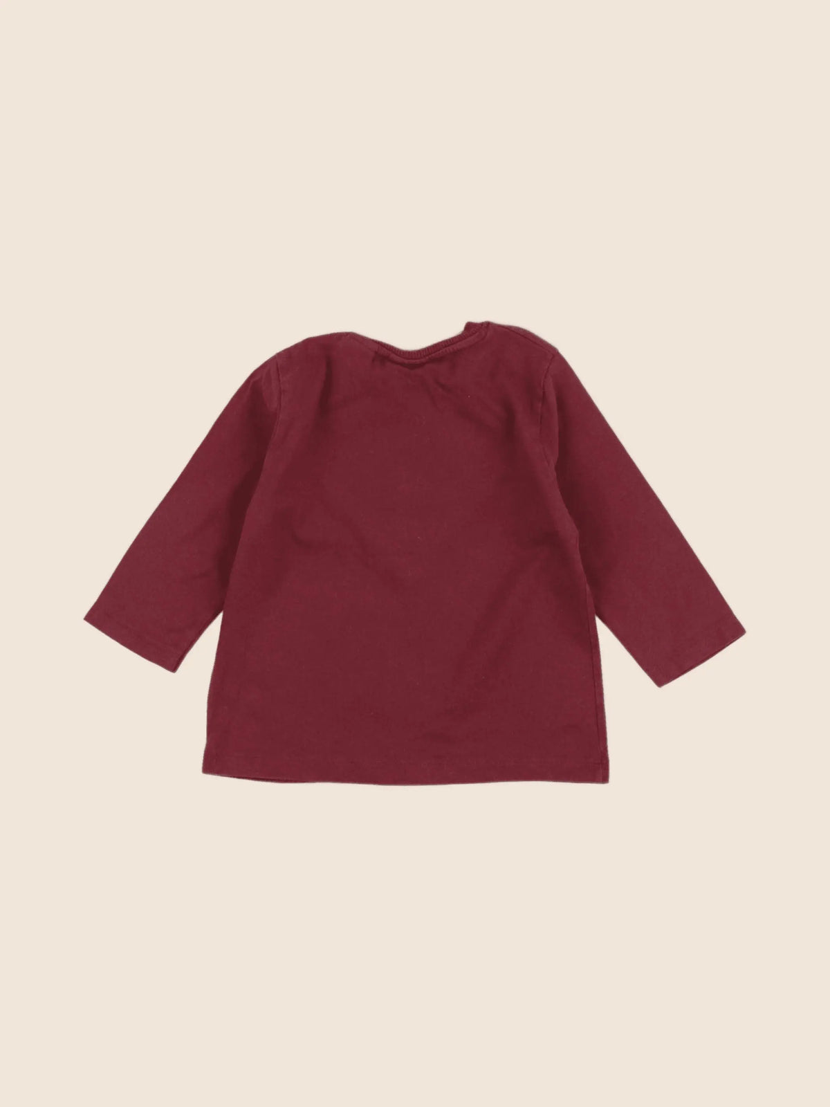 Zara - tee-shirt rouge - 3/6 mois