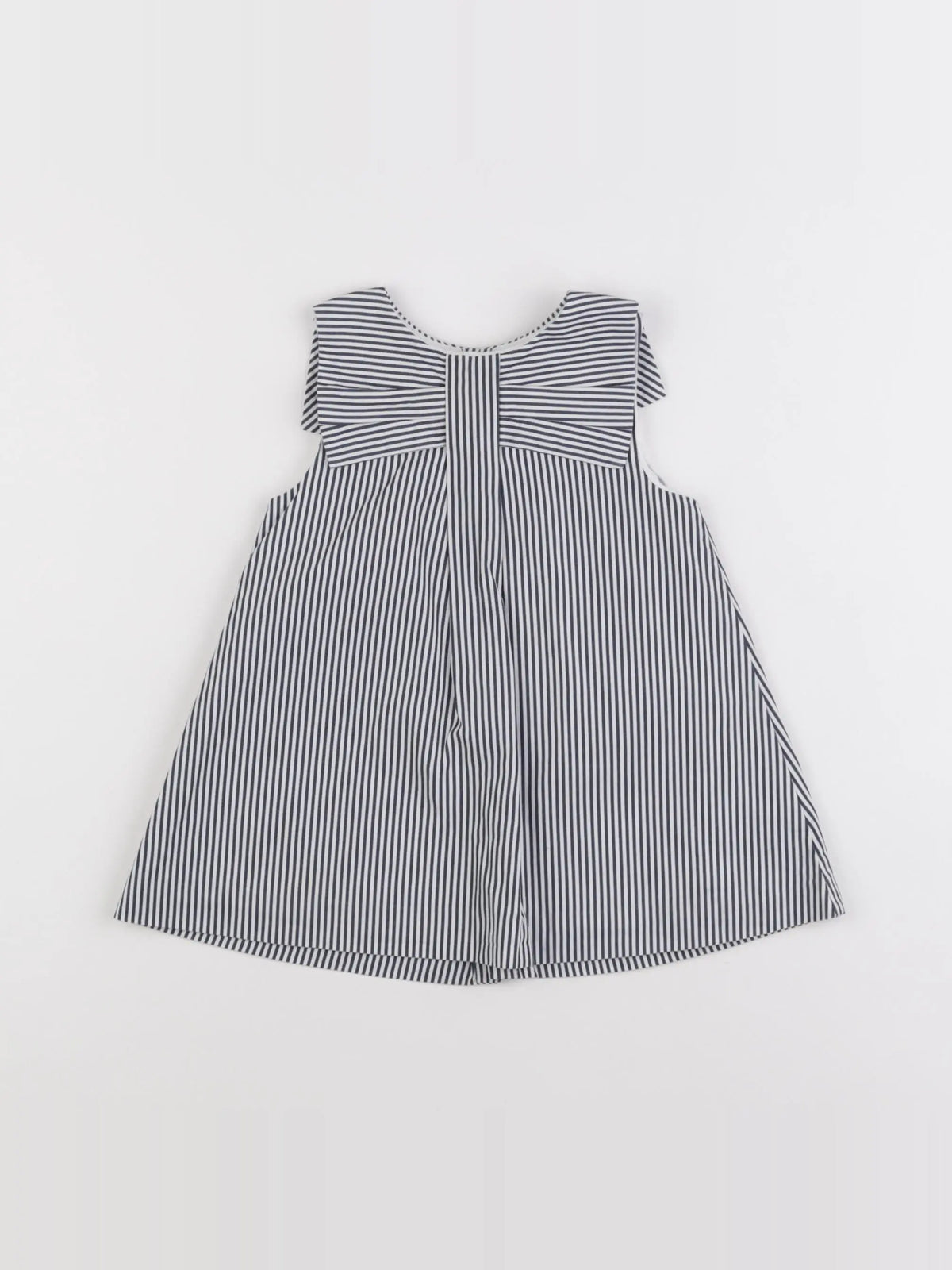 Jacadi - robe bleu, blanc - 12 mois
