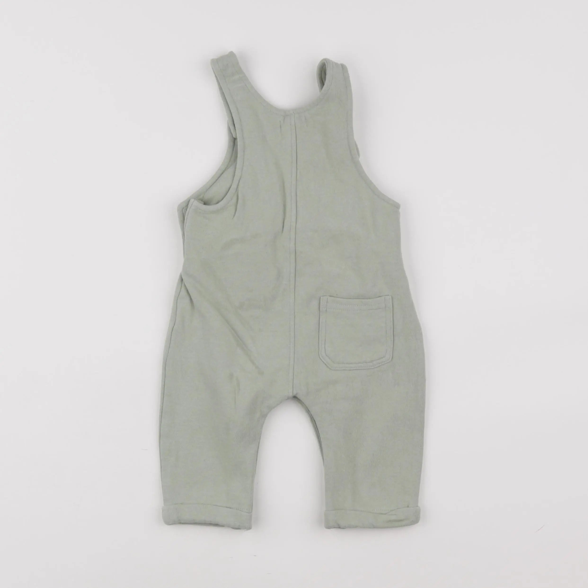 Vertbaudet - salopette vert - 6 mois