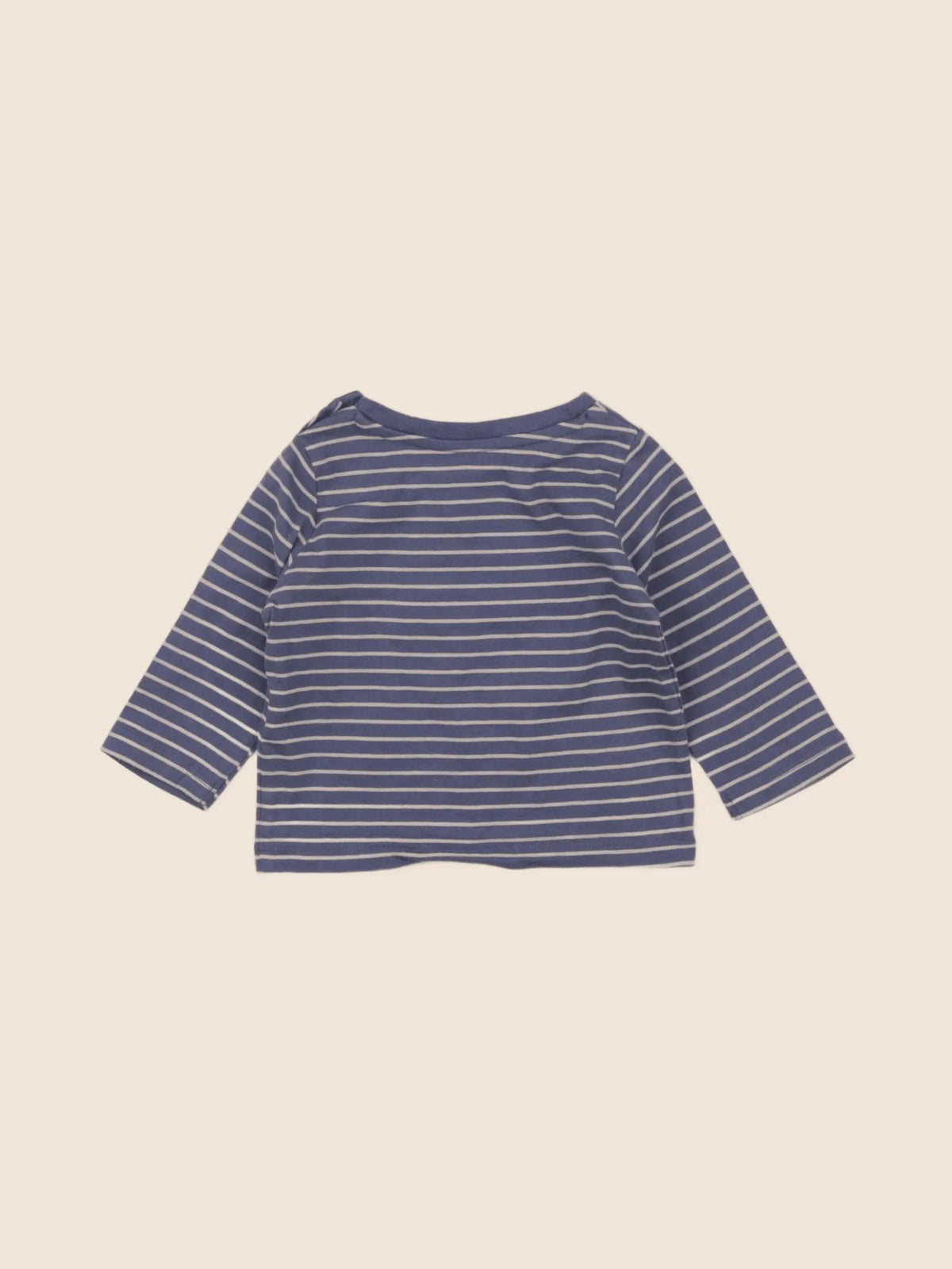Vertbaudet - tee-shirt bleu - 3 mois