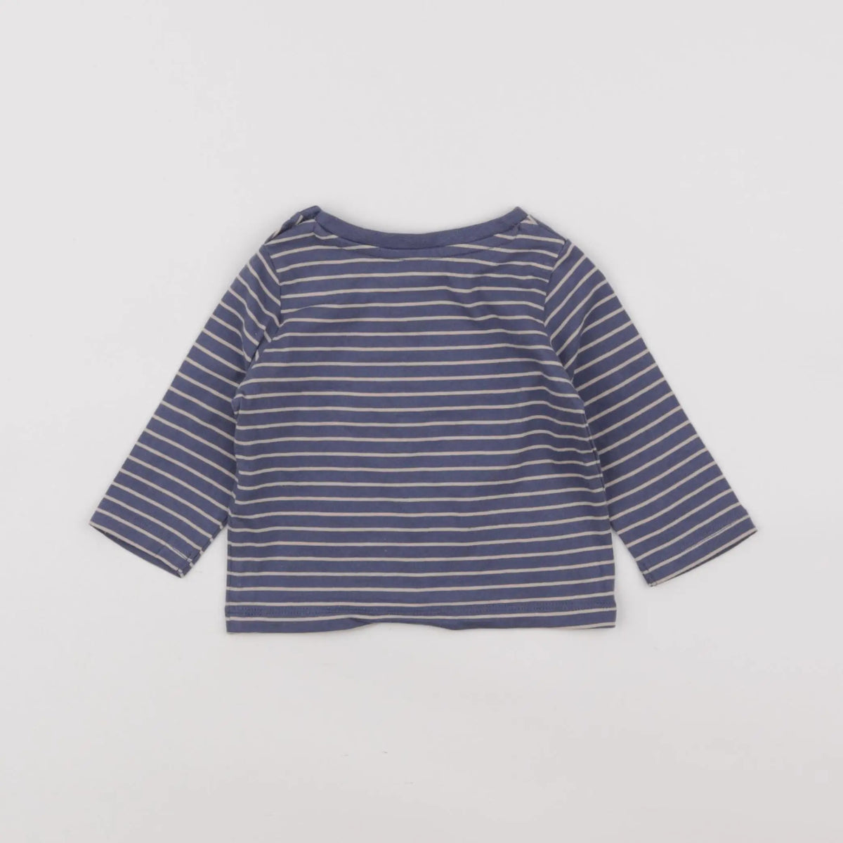 Vertbaudet - tee-shirt bleu - 3 mois