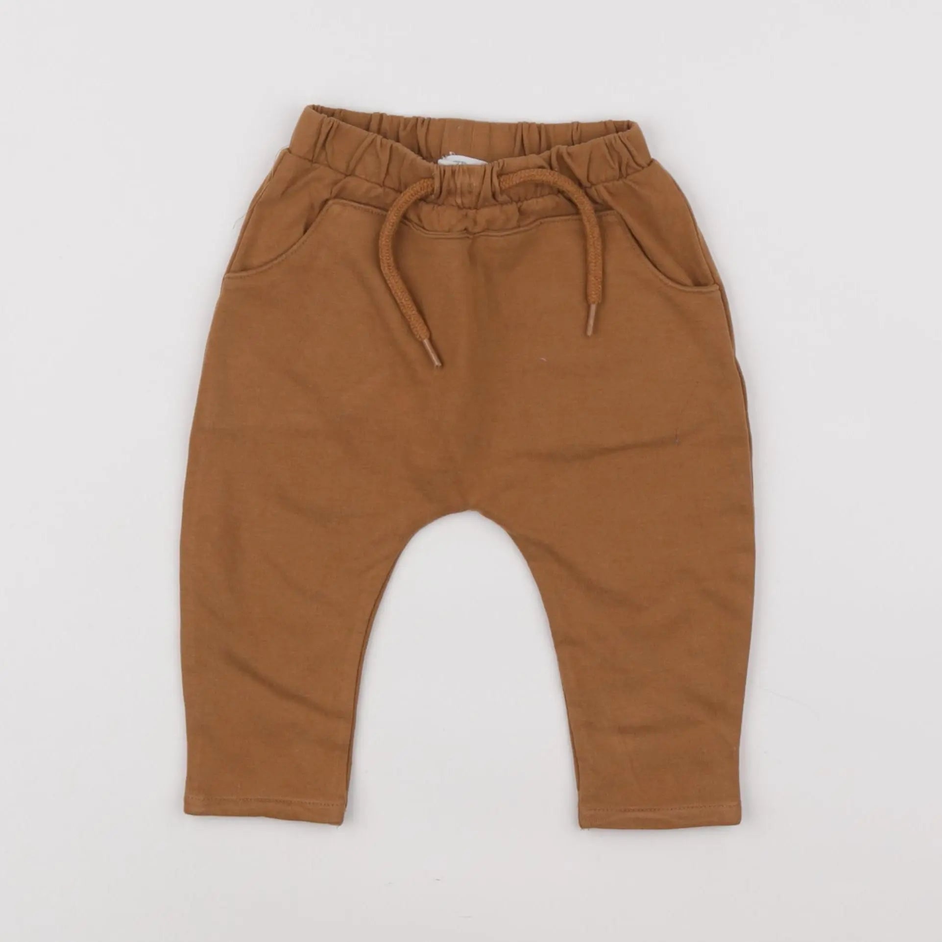 Vertbaudet - pantalon marron - 6 mois