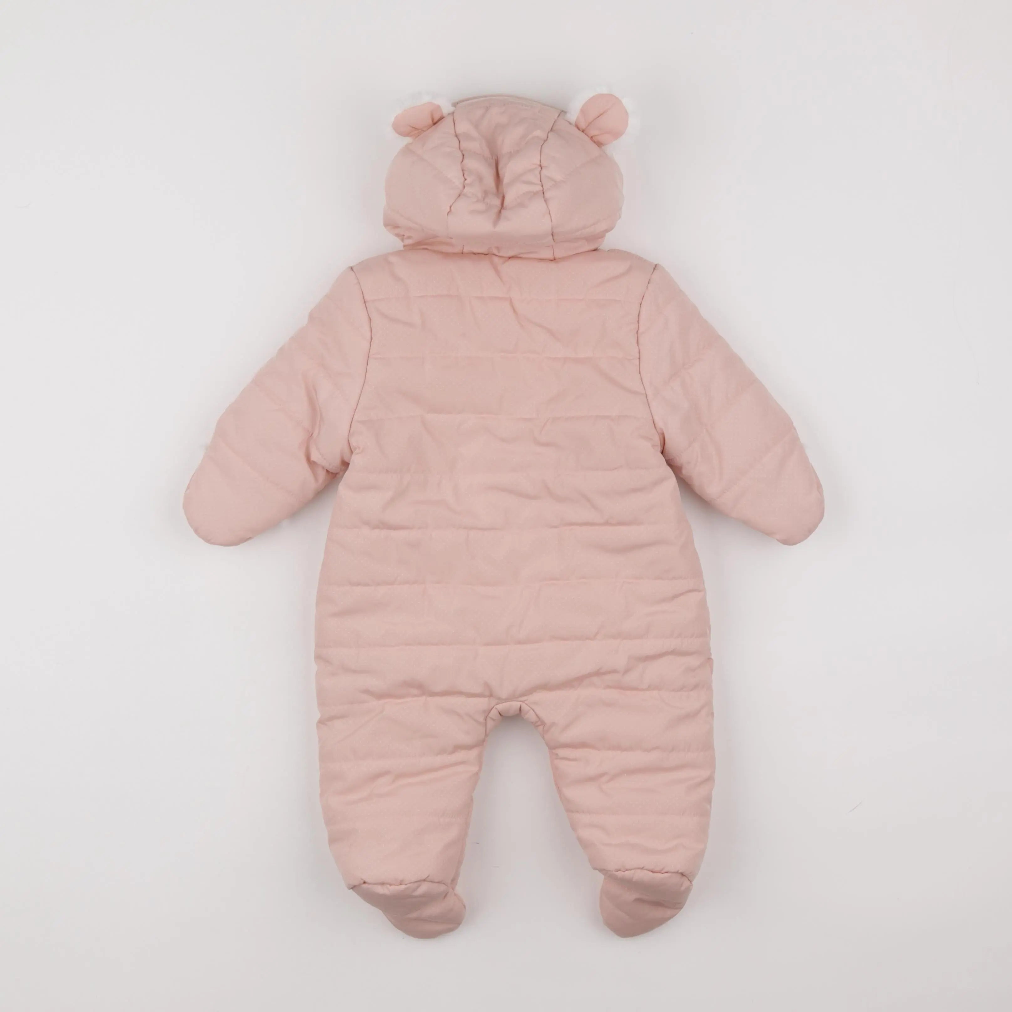 Vertbaudet - combi-pilote rose - 3 mois