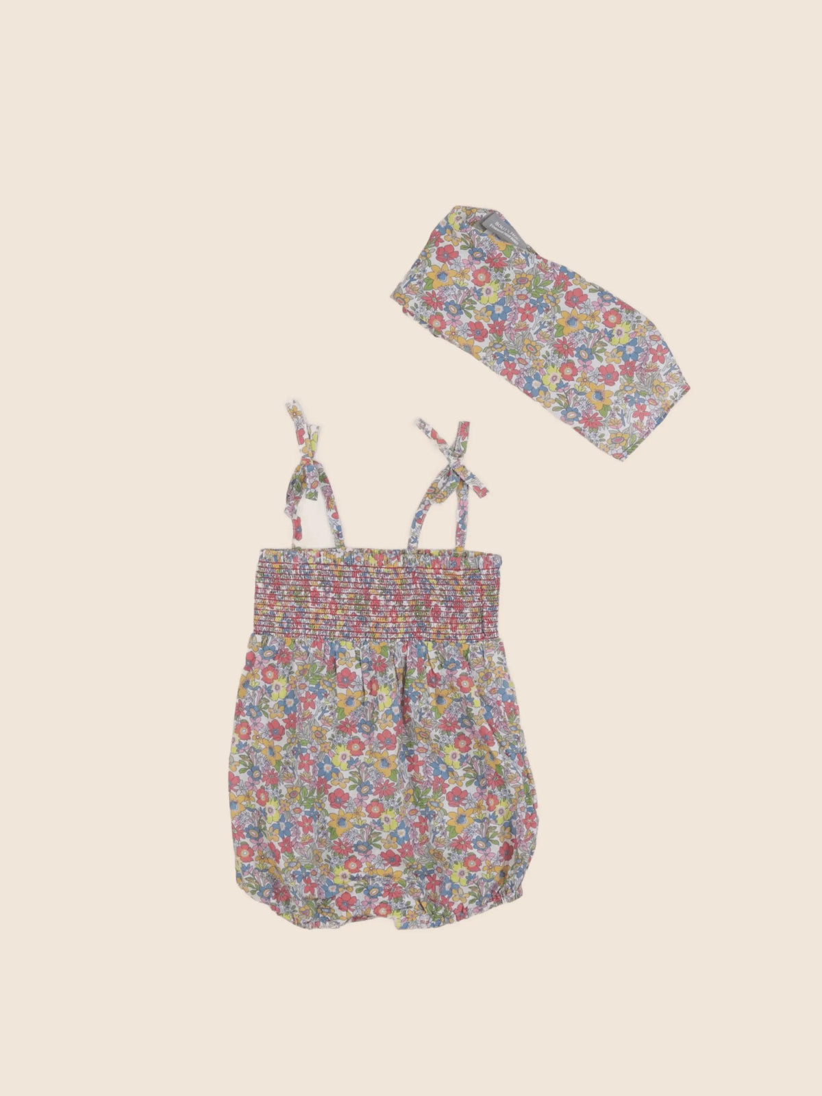 Boutchou - combinaison multicolore - 6 mois
