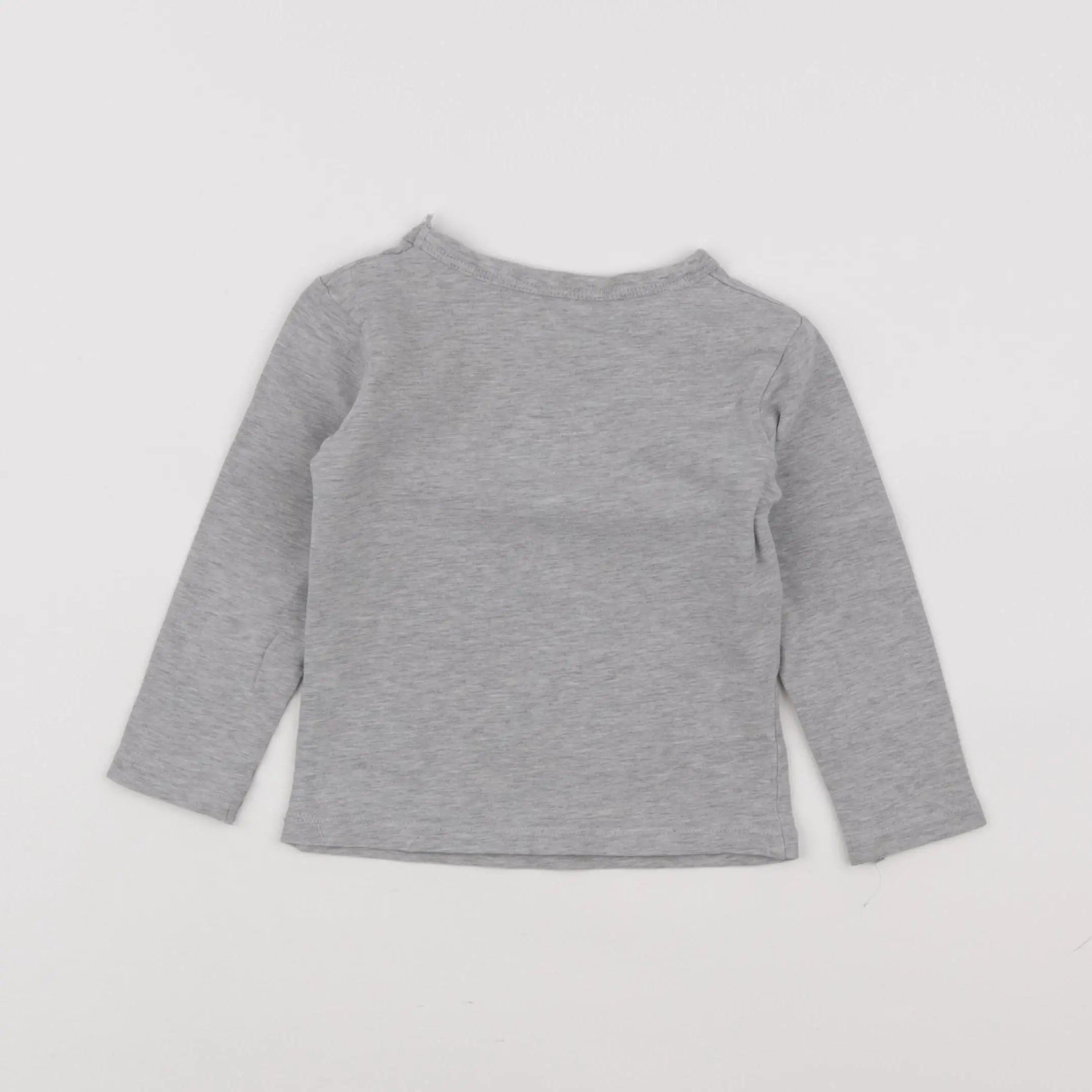 Vertbaudet - tee-shirt gris - 4 ans