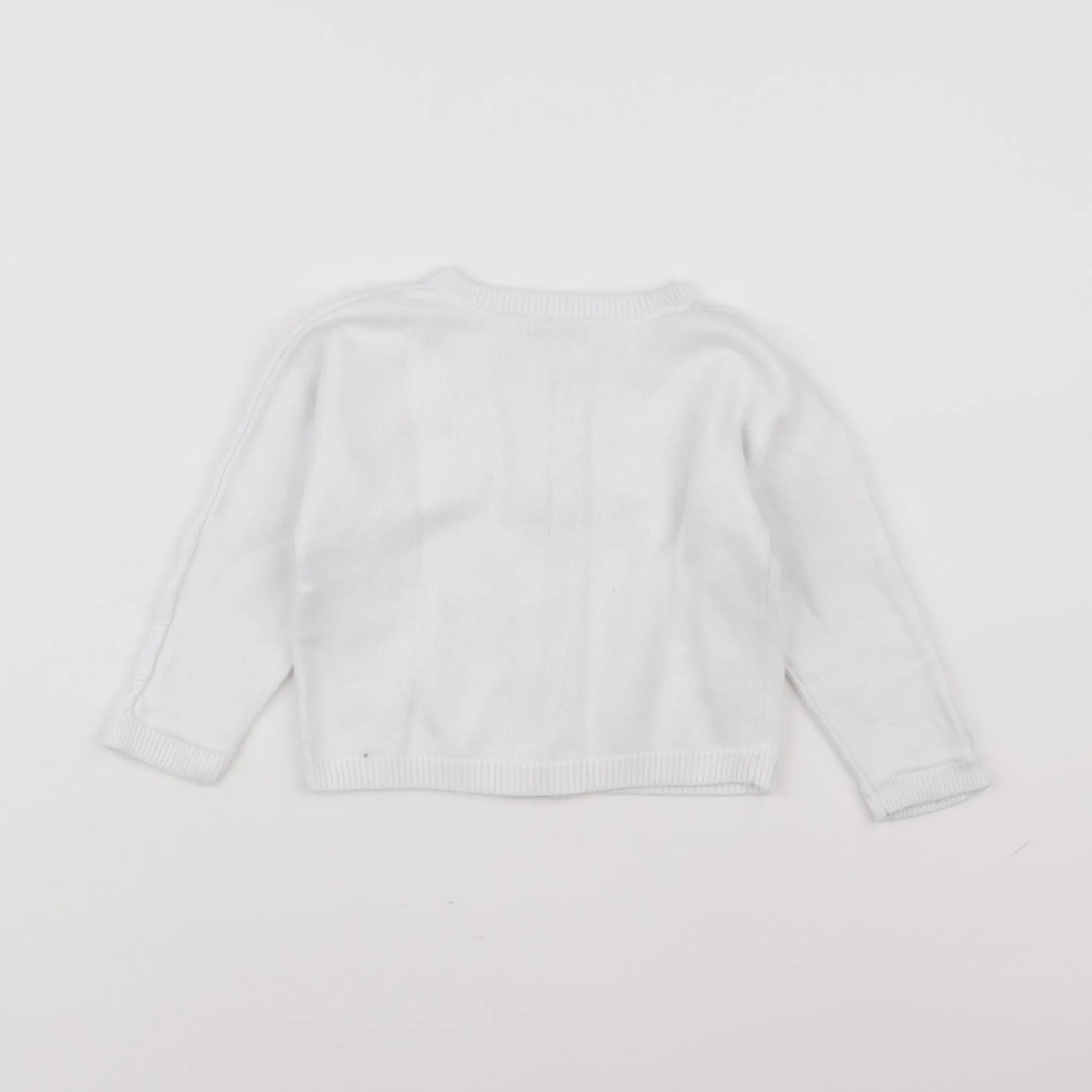 IKKS - gilet blanc - 18 mois