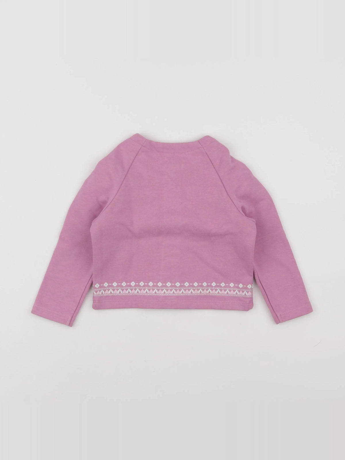 IKKS - sweat rose - 2 ans